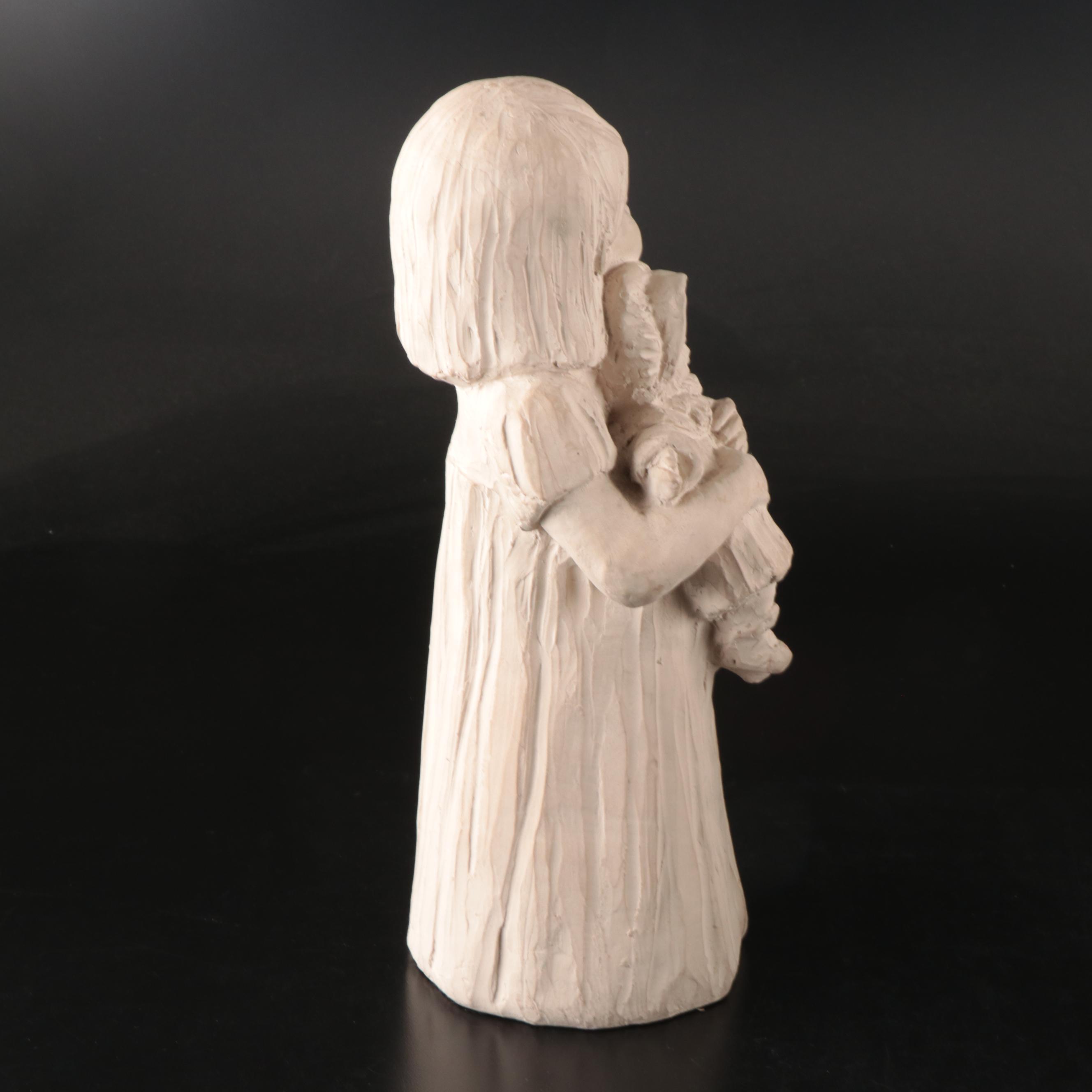 Austin Productions Signed Dee Crowley "Bright Eyes" Garden Sculptures