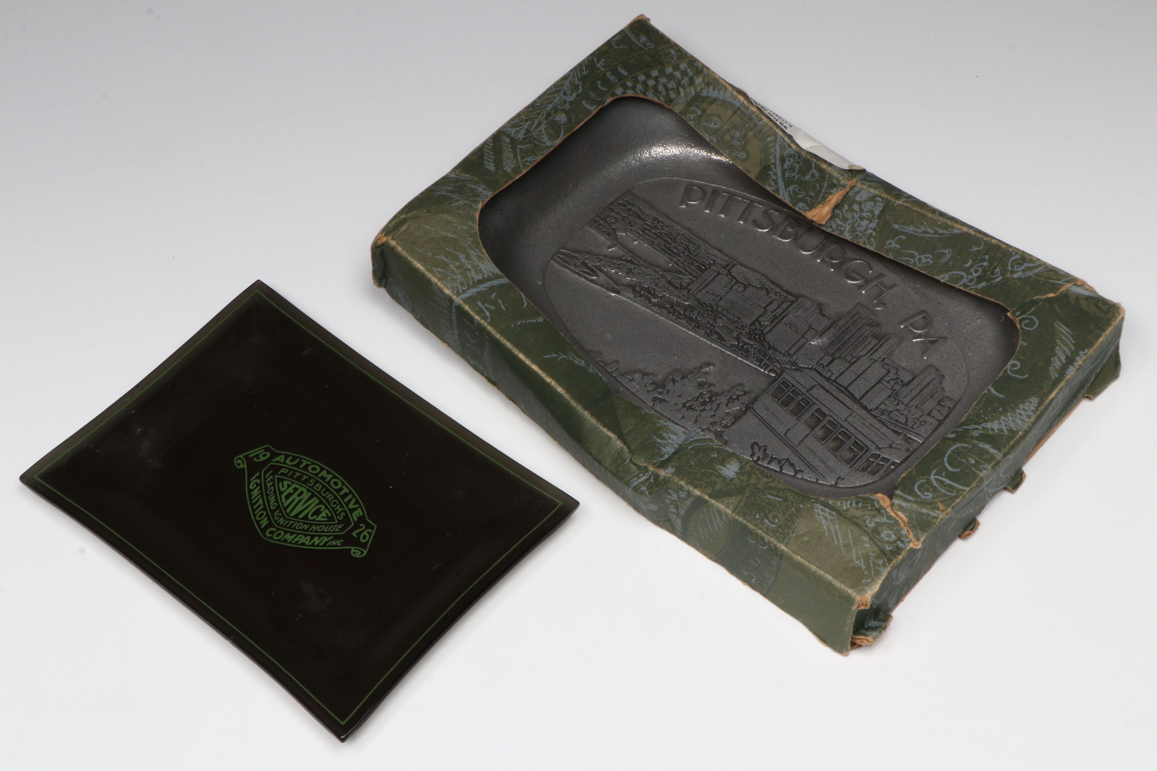 Vintage Glass Serving Bowl with Other Tableware and Decor