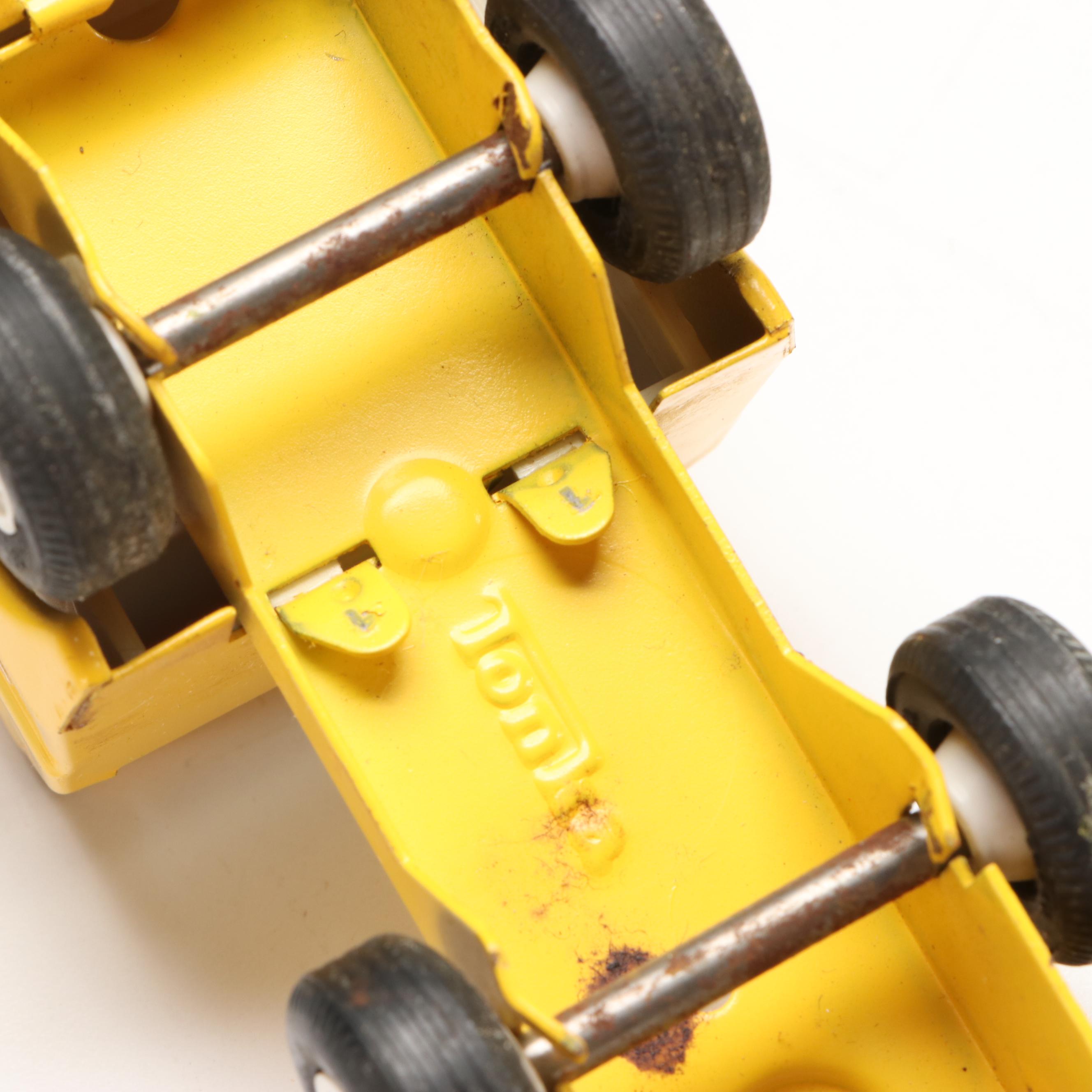 Ertl Box Truck with Tonka, Structo and More Vintage Diecast Vehicles