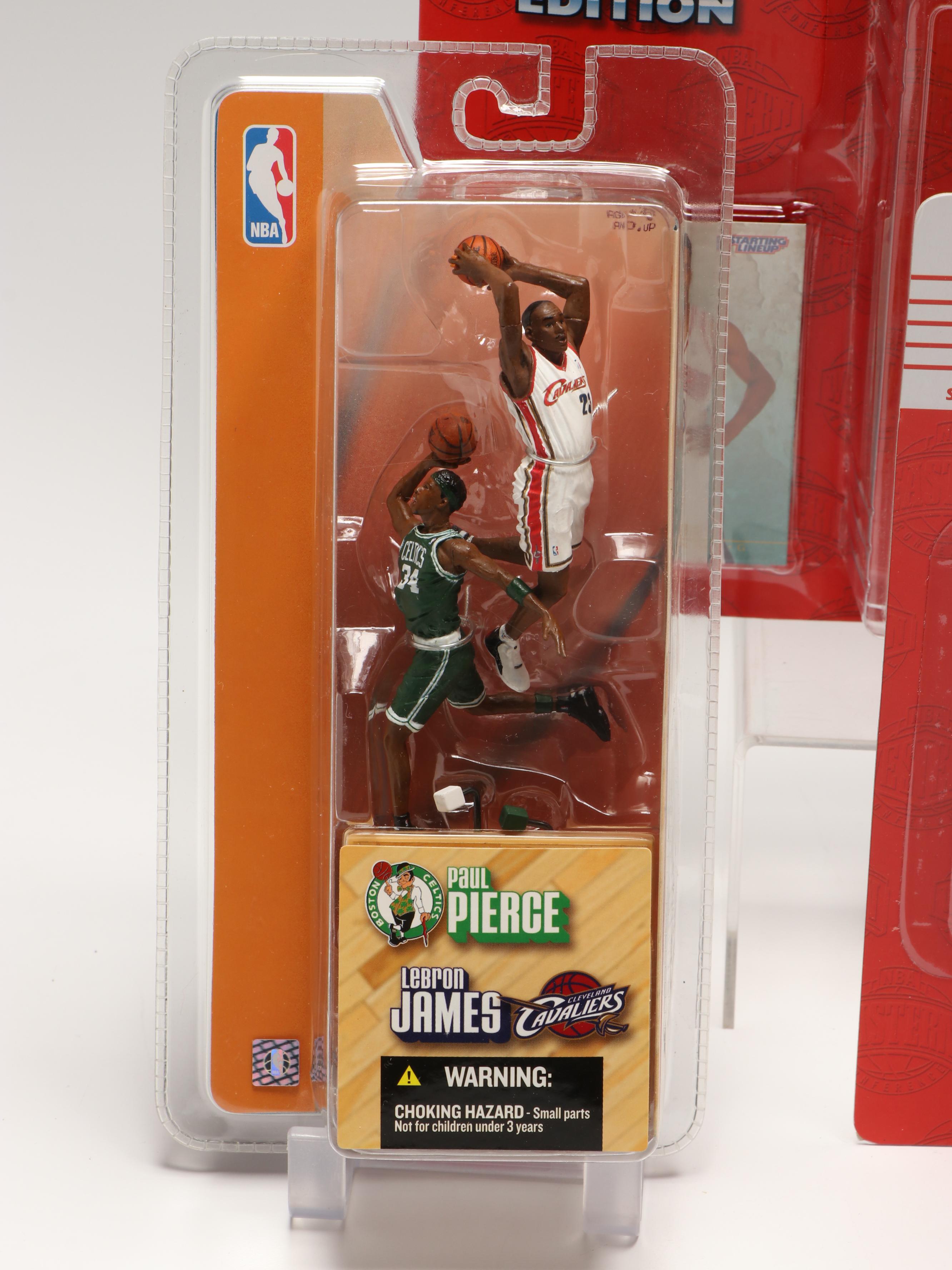 McFarlane LeBron James Figure with Other NBA Figures