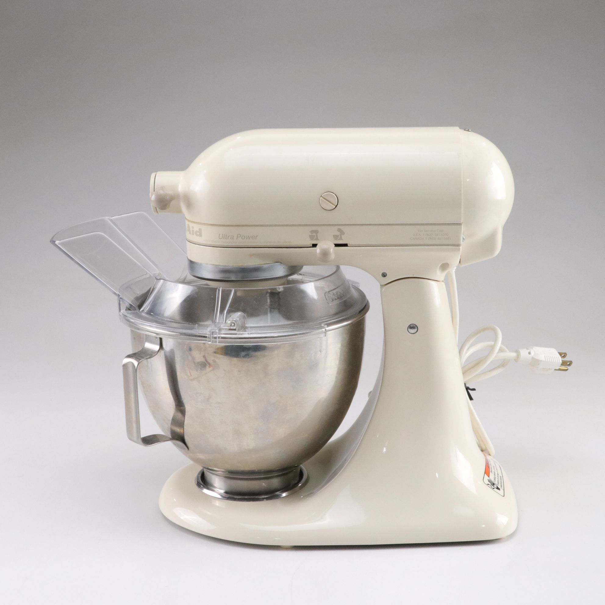 KitchenAid Ultra Power 4.5 Quart Stand Mixer in Cream