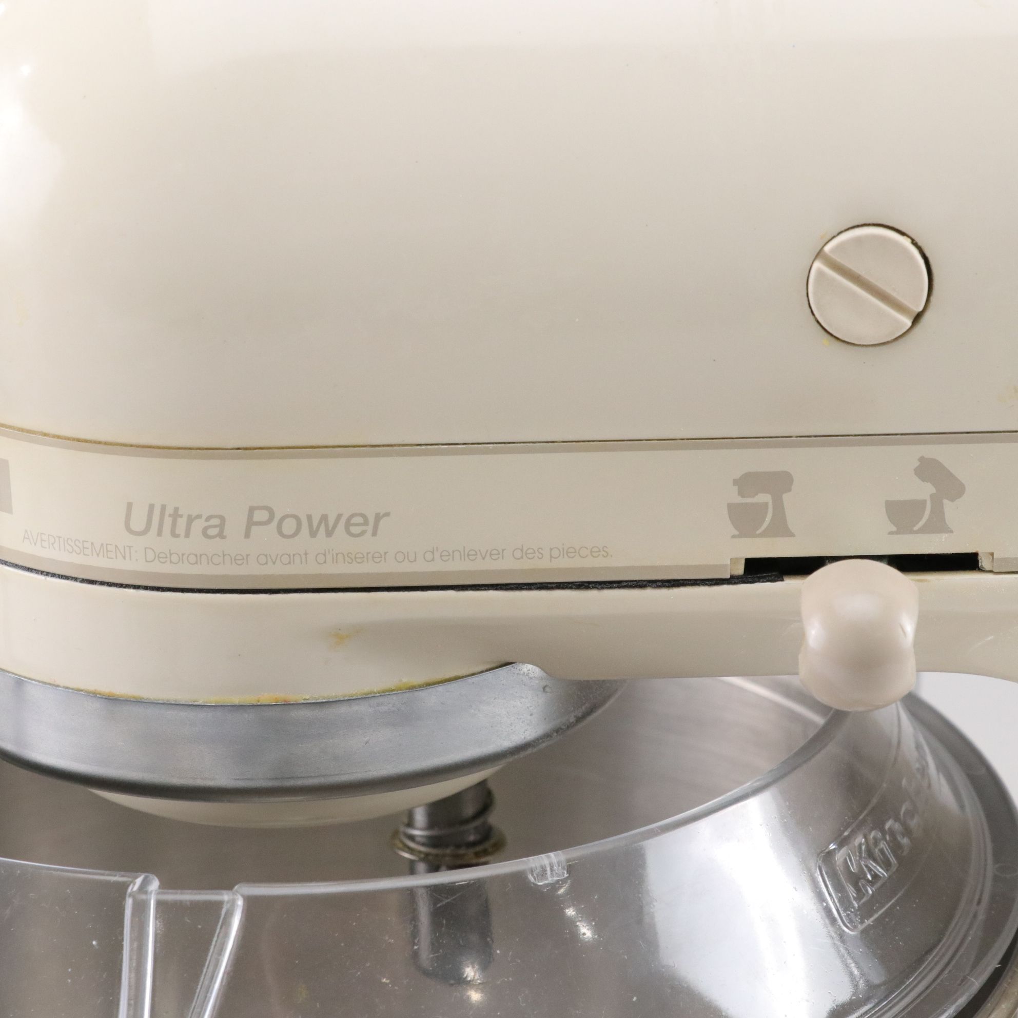 KitchenAid Ultra Power 4.5 Quart Stand Mixer in Cream