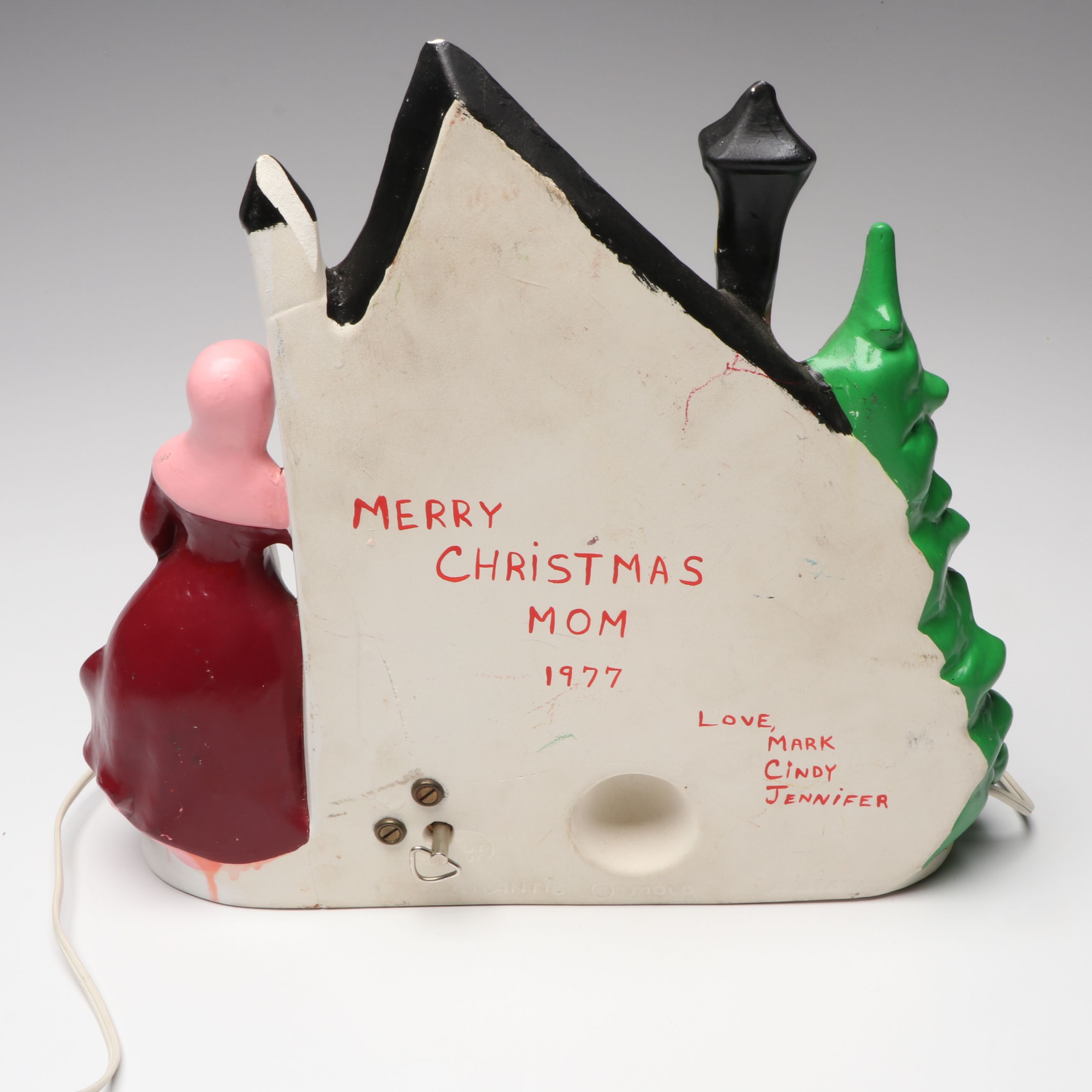 Atlantic Mold Christmas Carolers Tree Light with Decorative Icicles and More