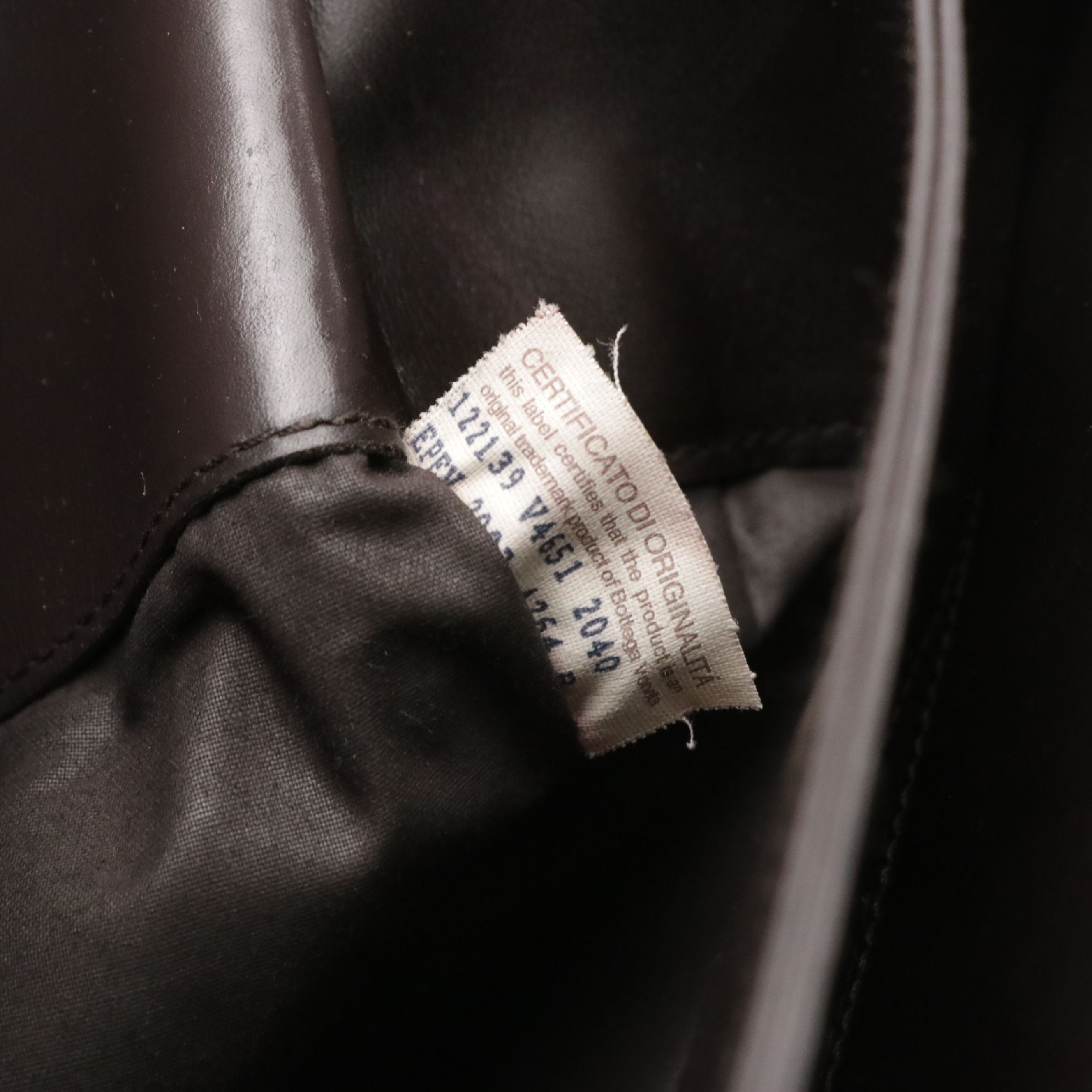 Bottega Veneta Large Envelope Flap Briefcase in Brown Intrecciato Nappa Leather