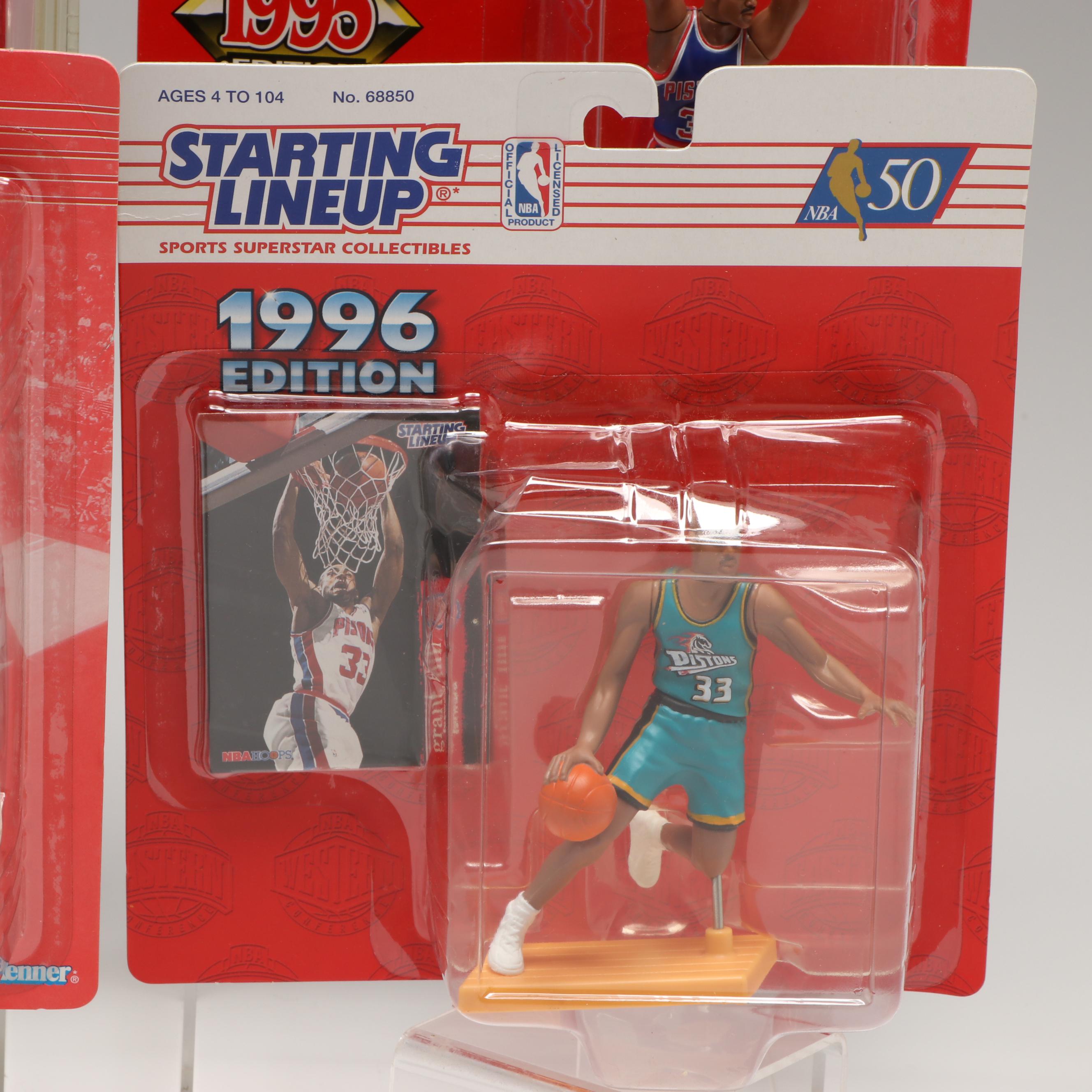 Kenner, Corinthian and McFarlane NBA Figures with Team Beans Bobble Head