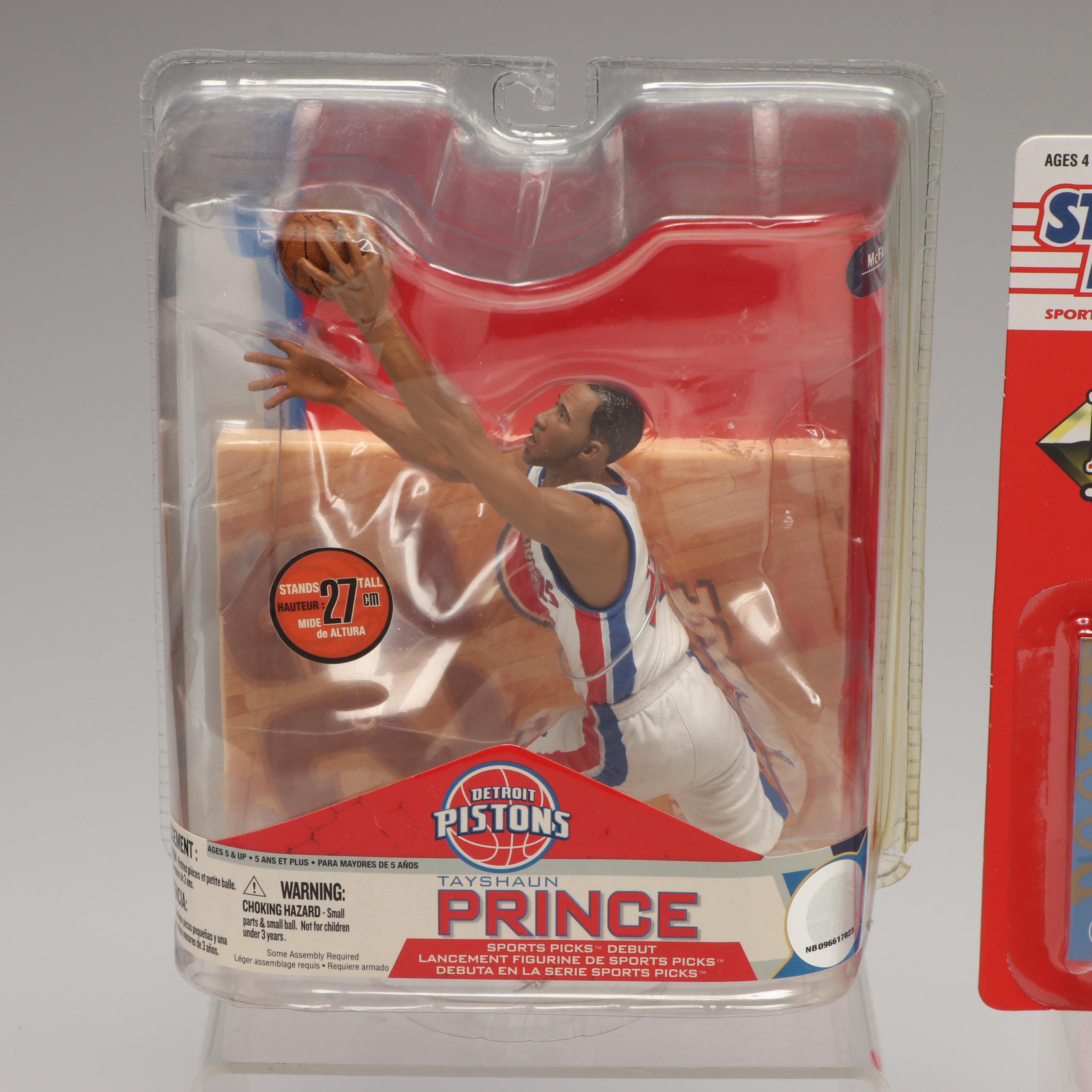 Kenner, Corinthian and McFarlane NBA Figures with Team Beans Bobble Head