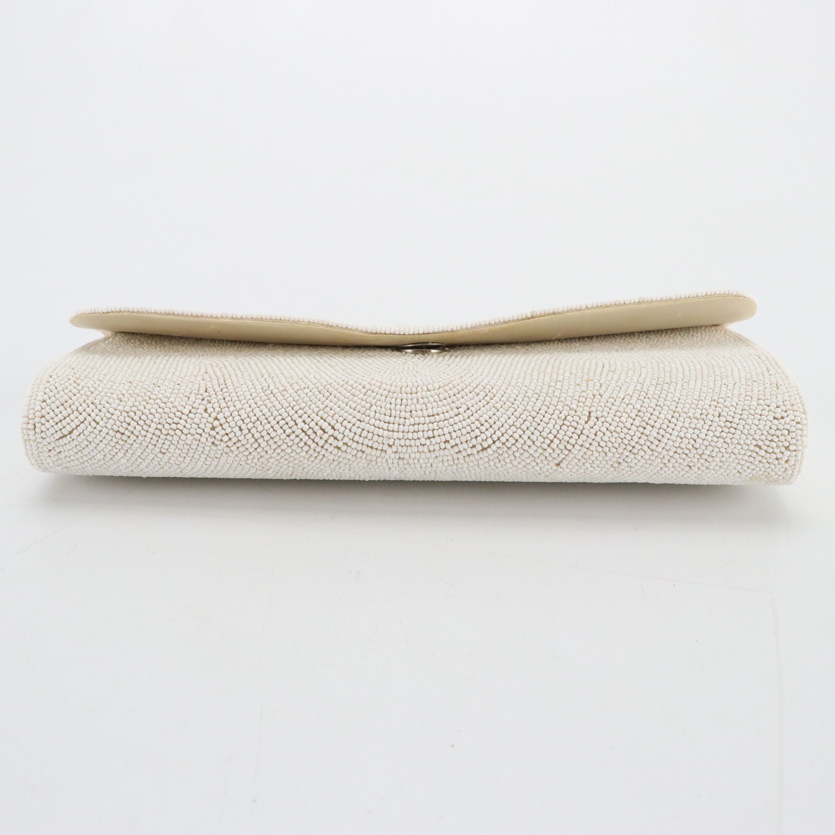 Bags by Josef Beaded Flap Clutch and Garay Black Patent Leather Clutch