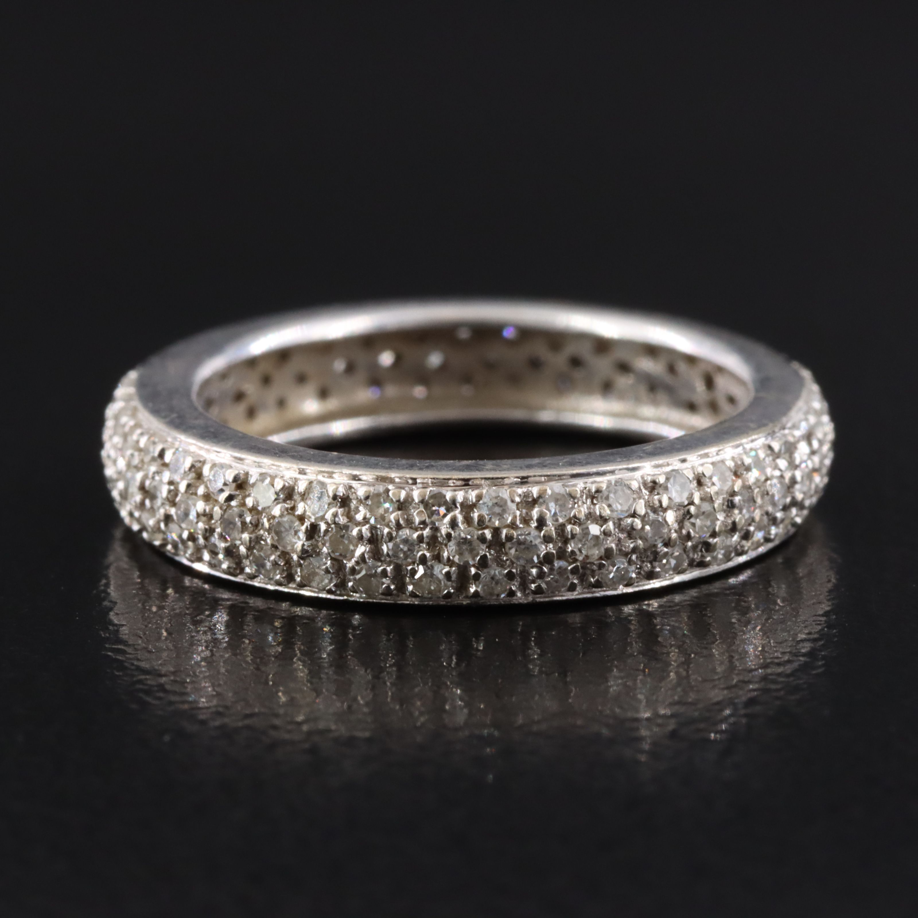 14K 0.52 CTW Diamond Eternity Band