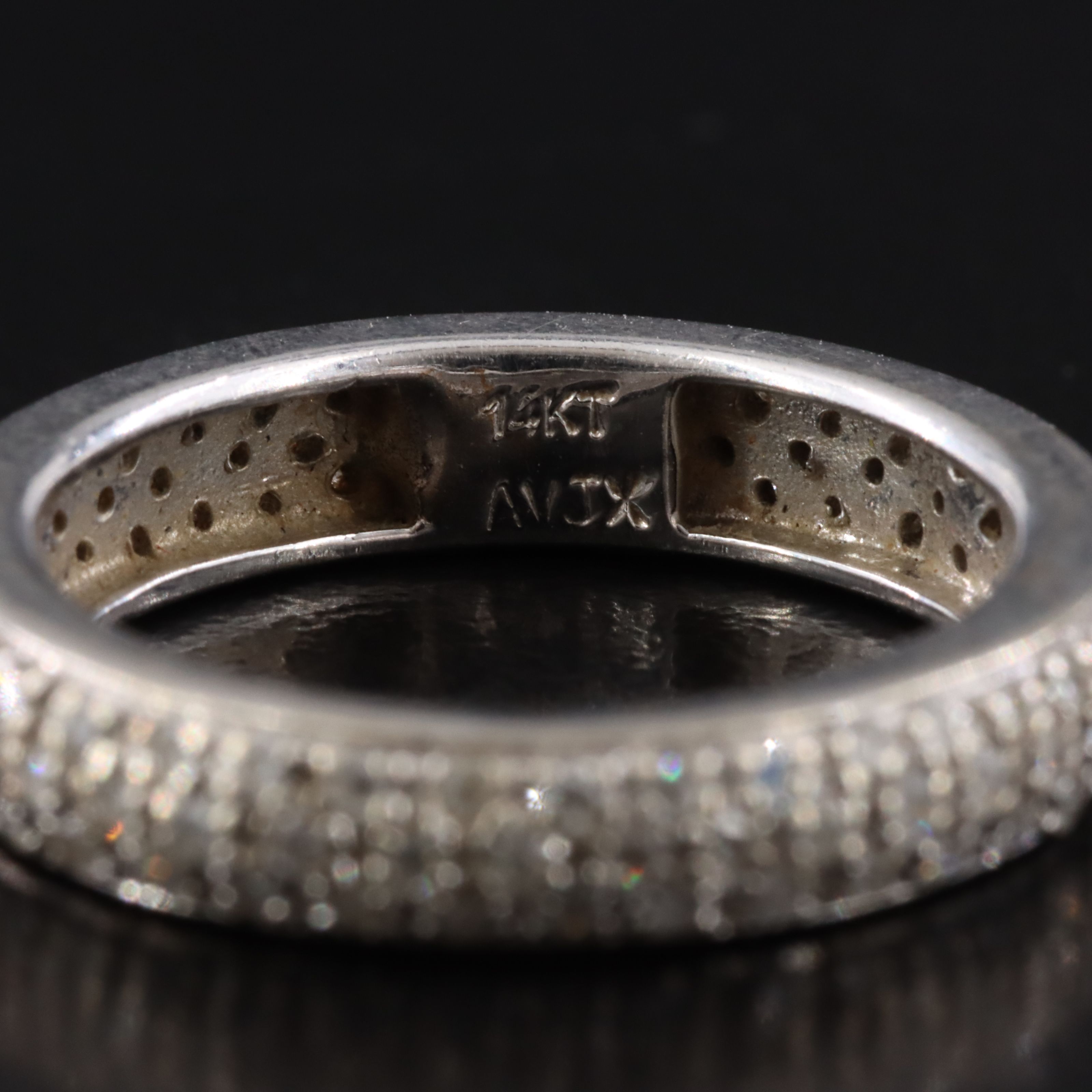 14K 0.52 CTW Diamond Eternity Band