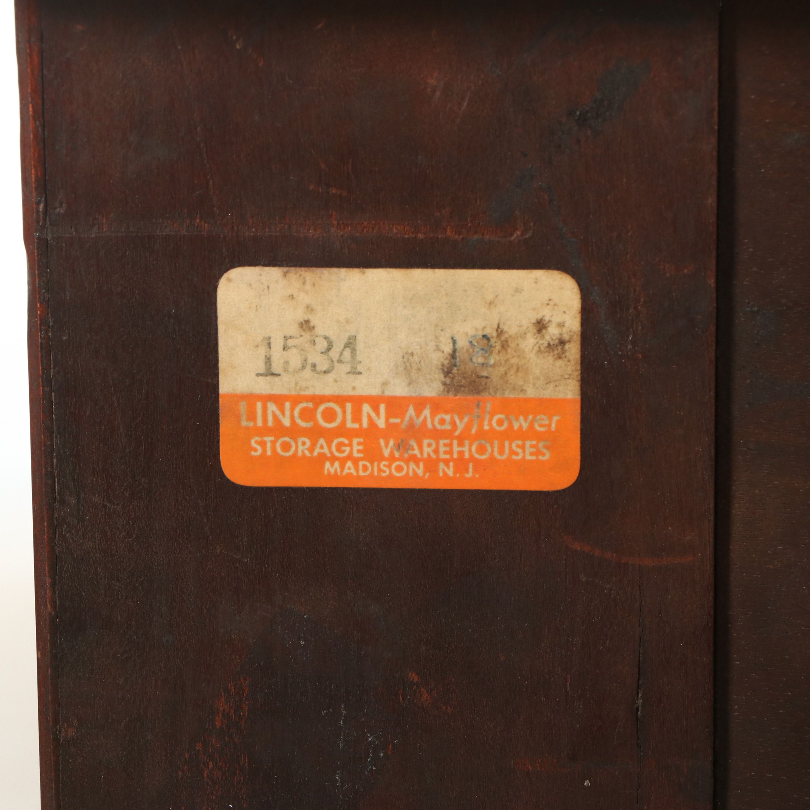 American Empire Mahogany and Maple Chest with Bonnet and Glove Drawers