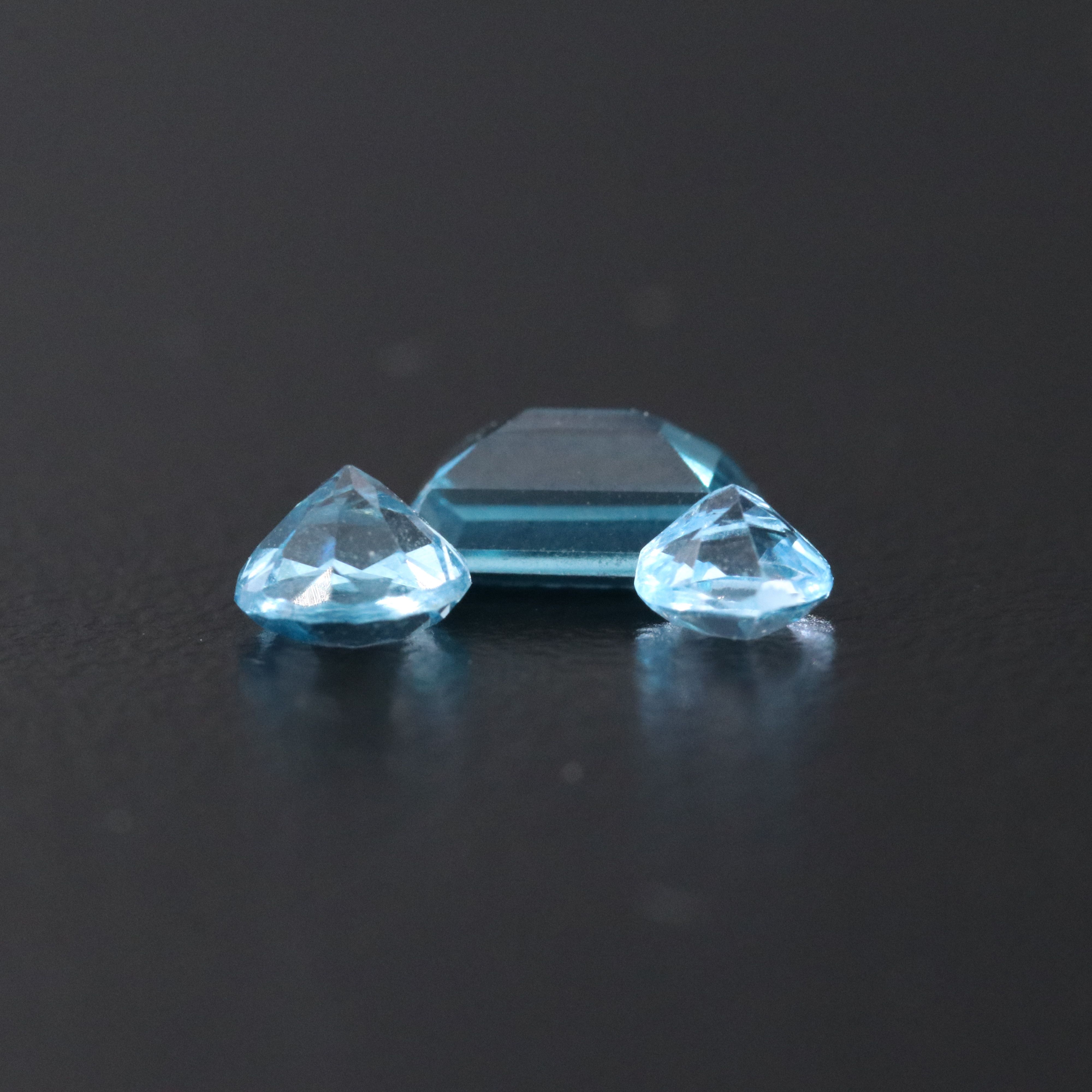 Loose 6.28 CTW Blue Topaz Mixed Lot