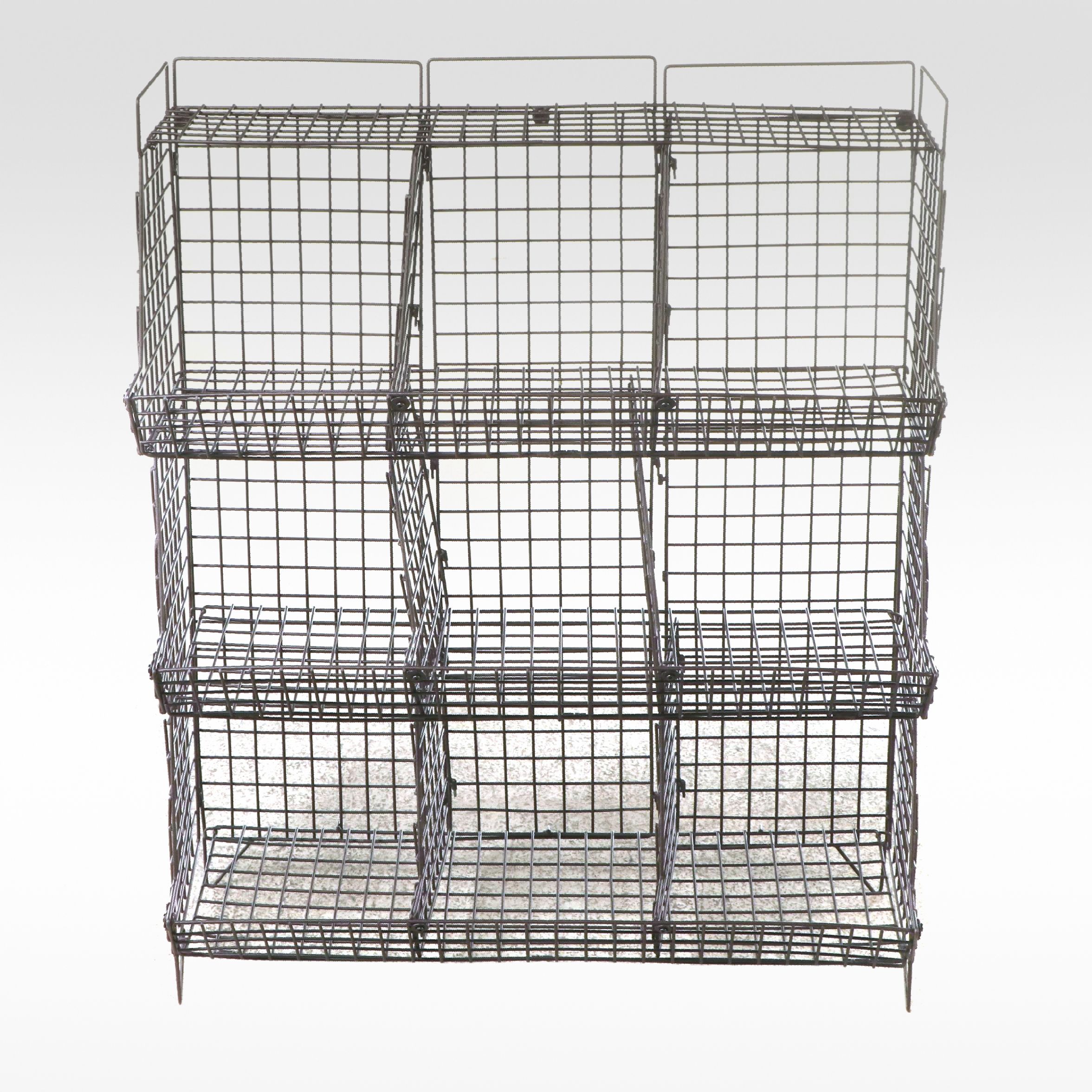 Stacked Wire Storage Cubes
