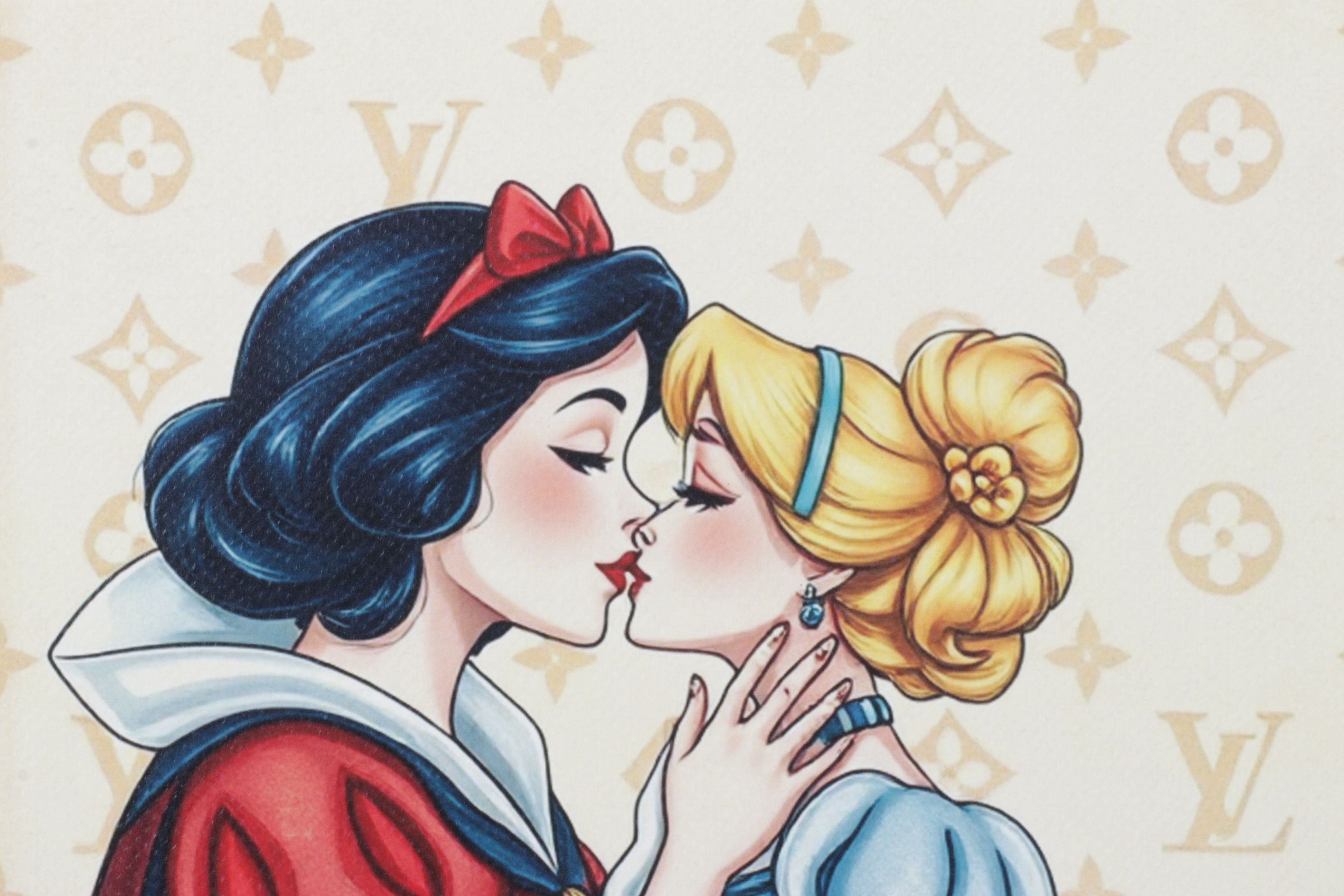 Death NYC Pop Art Homage to Disney Princesses x Louis Vuitton, 2025