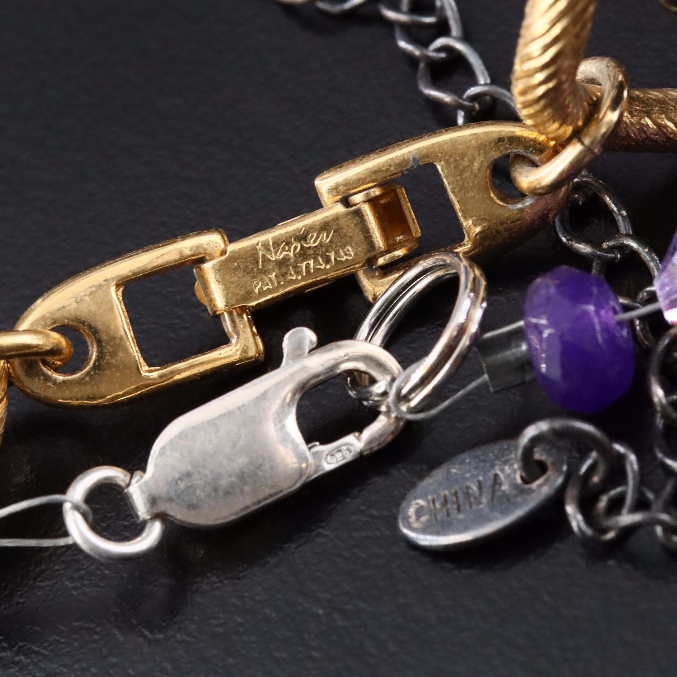 Kramer of New York, Amethyst and Carnelian Featured in Necklace Collection