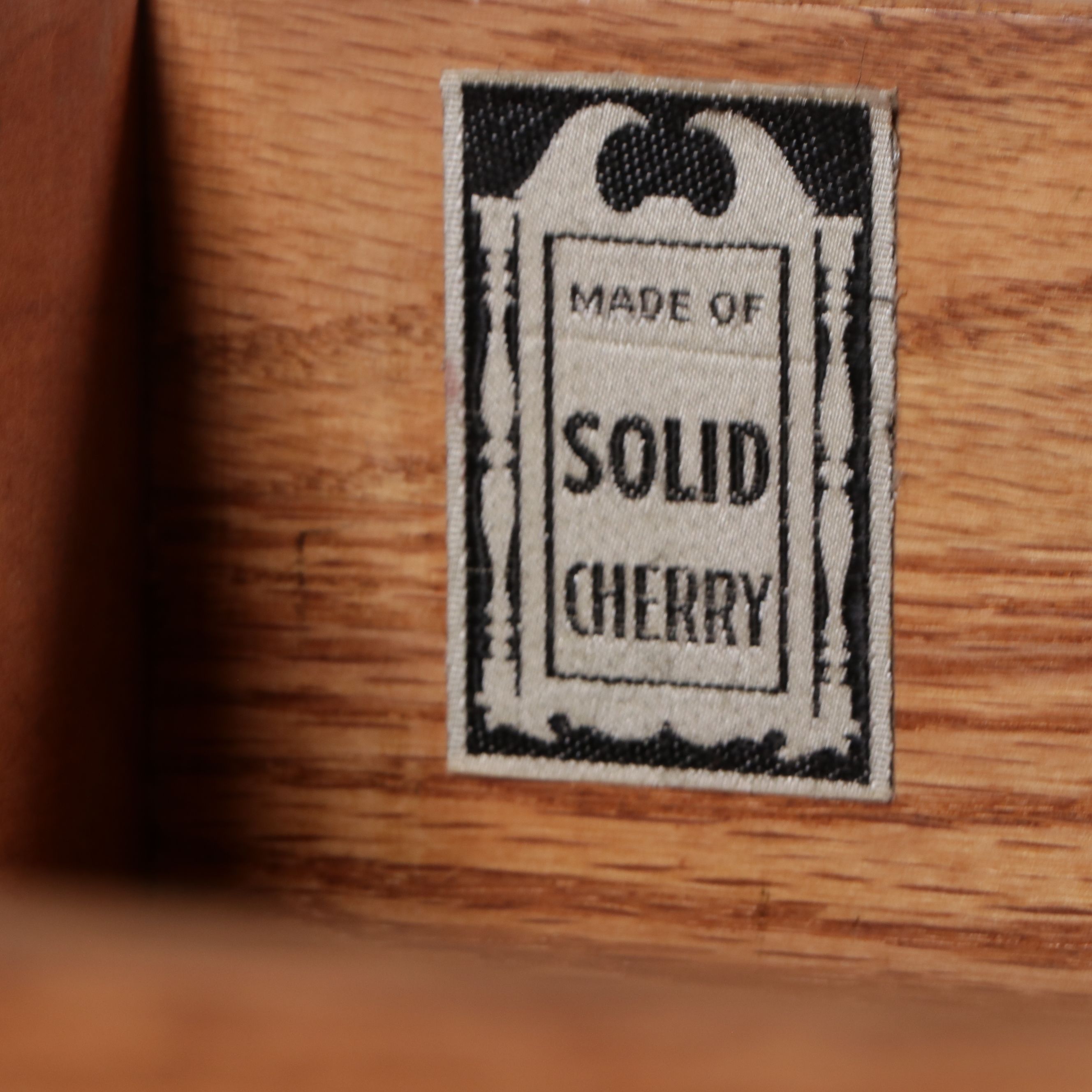 Davis Cabinet Chippendale Style Inlaid Cherry Chest of Drawers