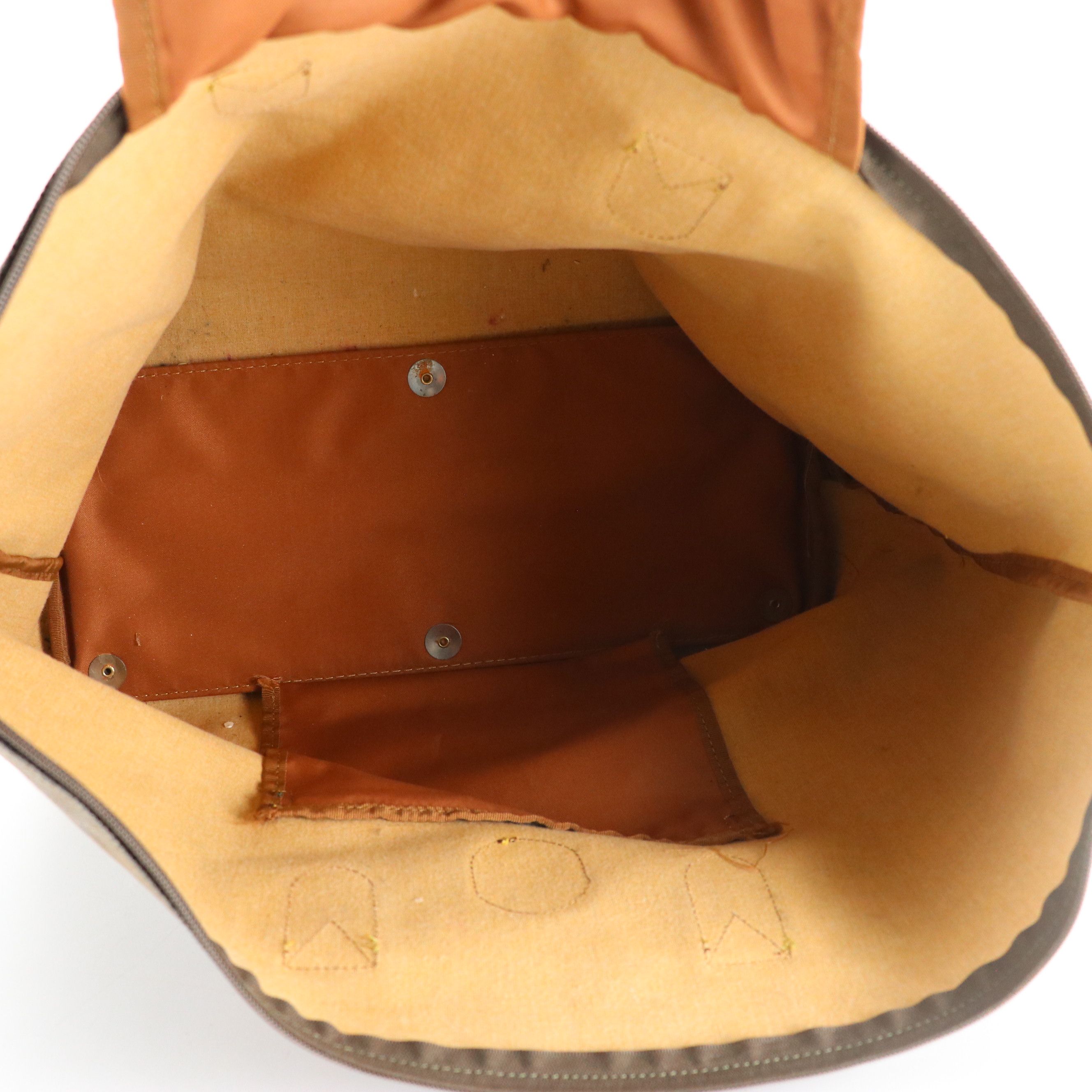 Bric's Life Cargo Duffel Bag in Olive Faux Suede and Leather