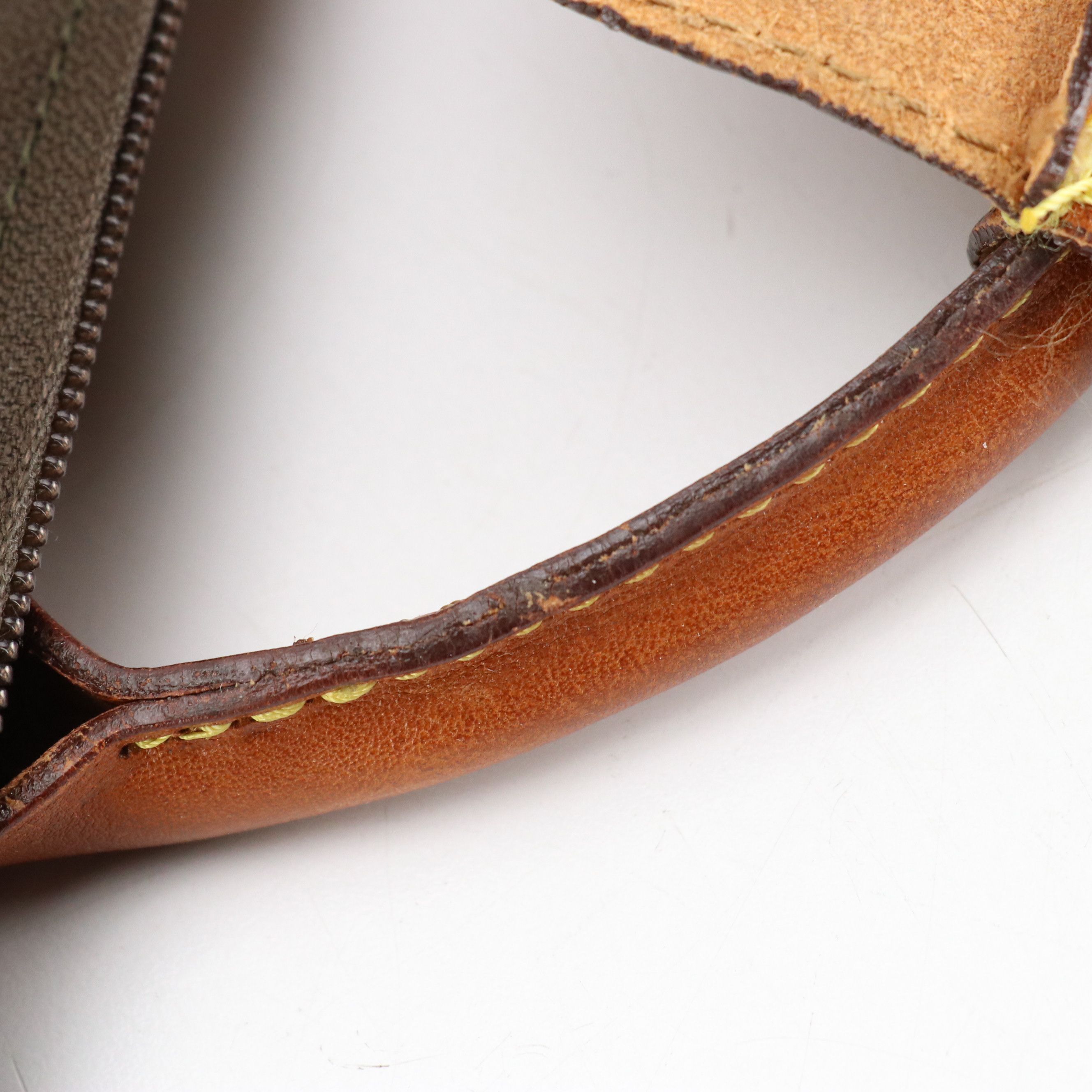 Bric's Life Cargo Duffel Bag in Olive Faux Suede and Leather