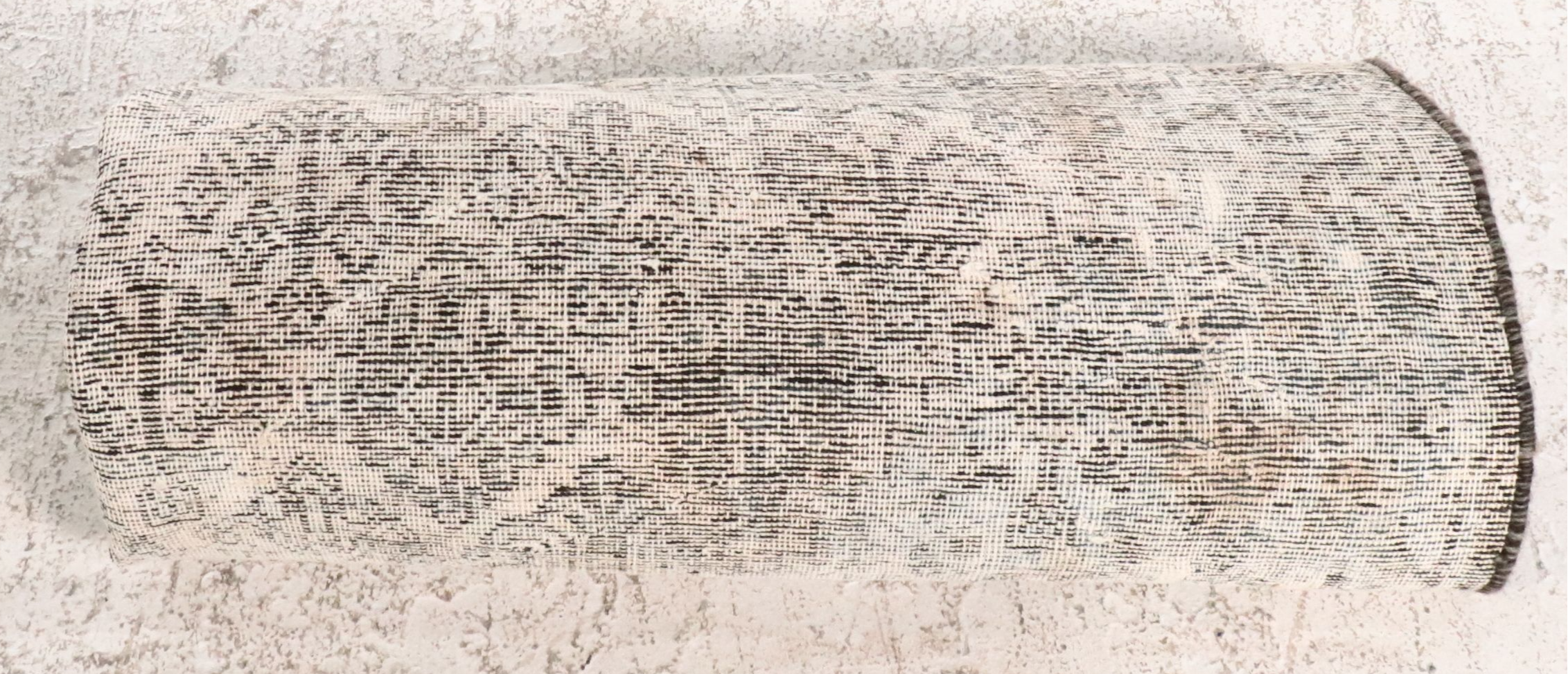 4'10 x 8'1 Hand-Knotted Painted Persian Area Rug After Gustav Klimt's "The Kiss"