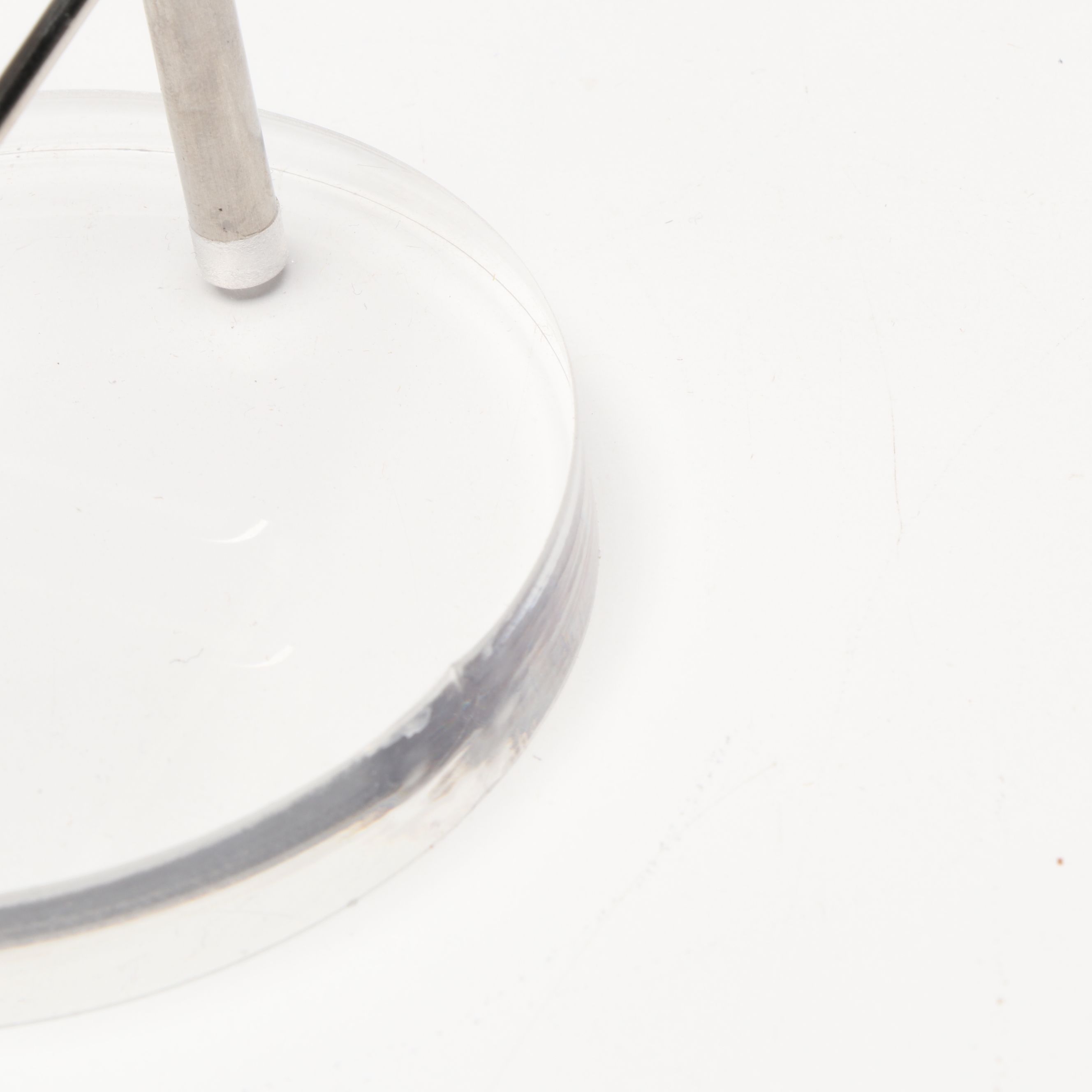 Mounted and Stabilized Amethyst Geode with Citrine Specimen