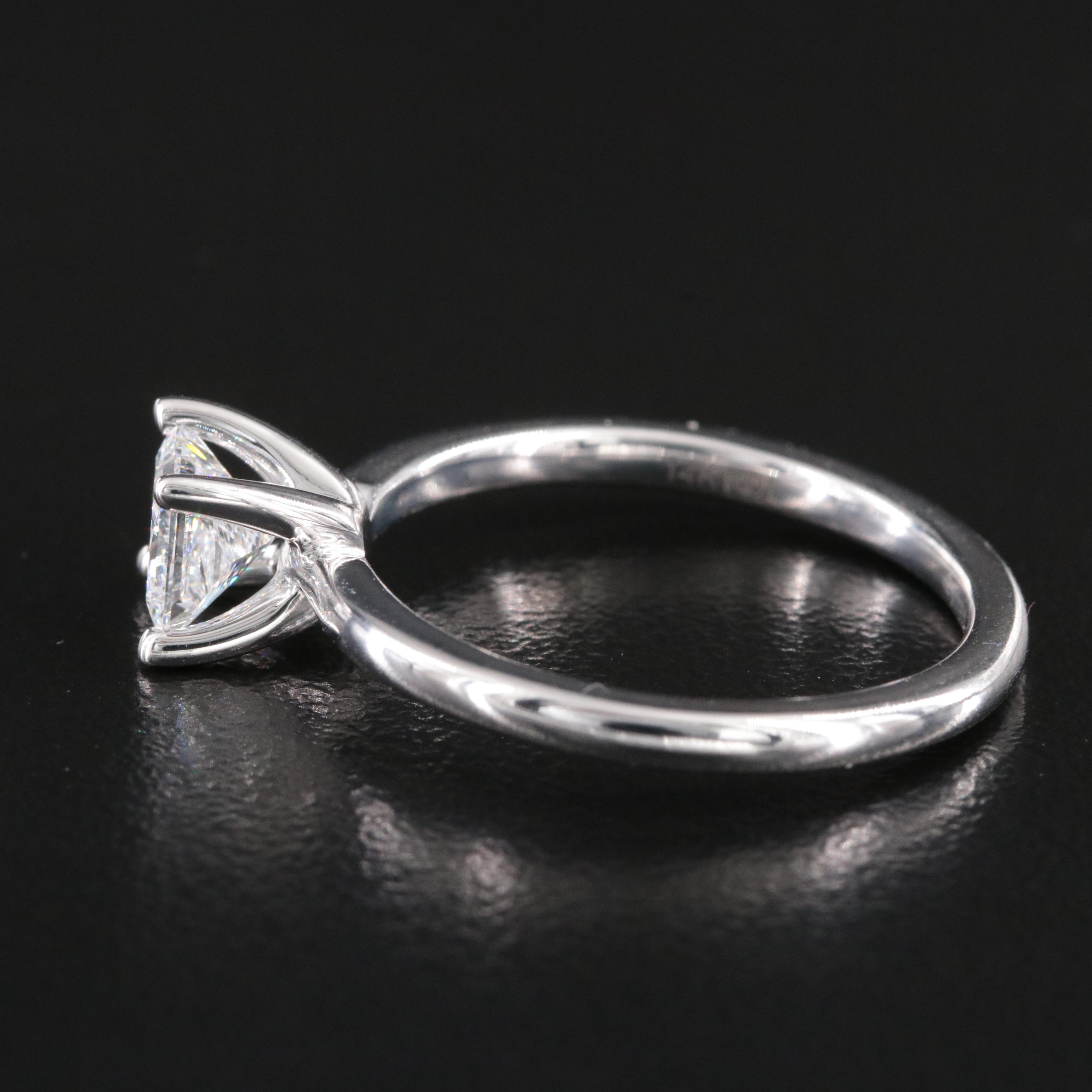 14K 0.72 CT Lab Grown Diamond Solitaire Ring