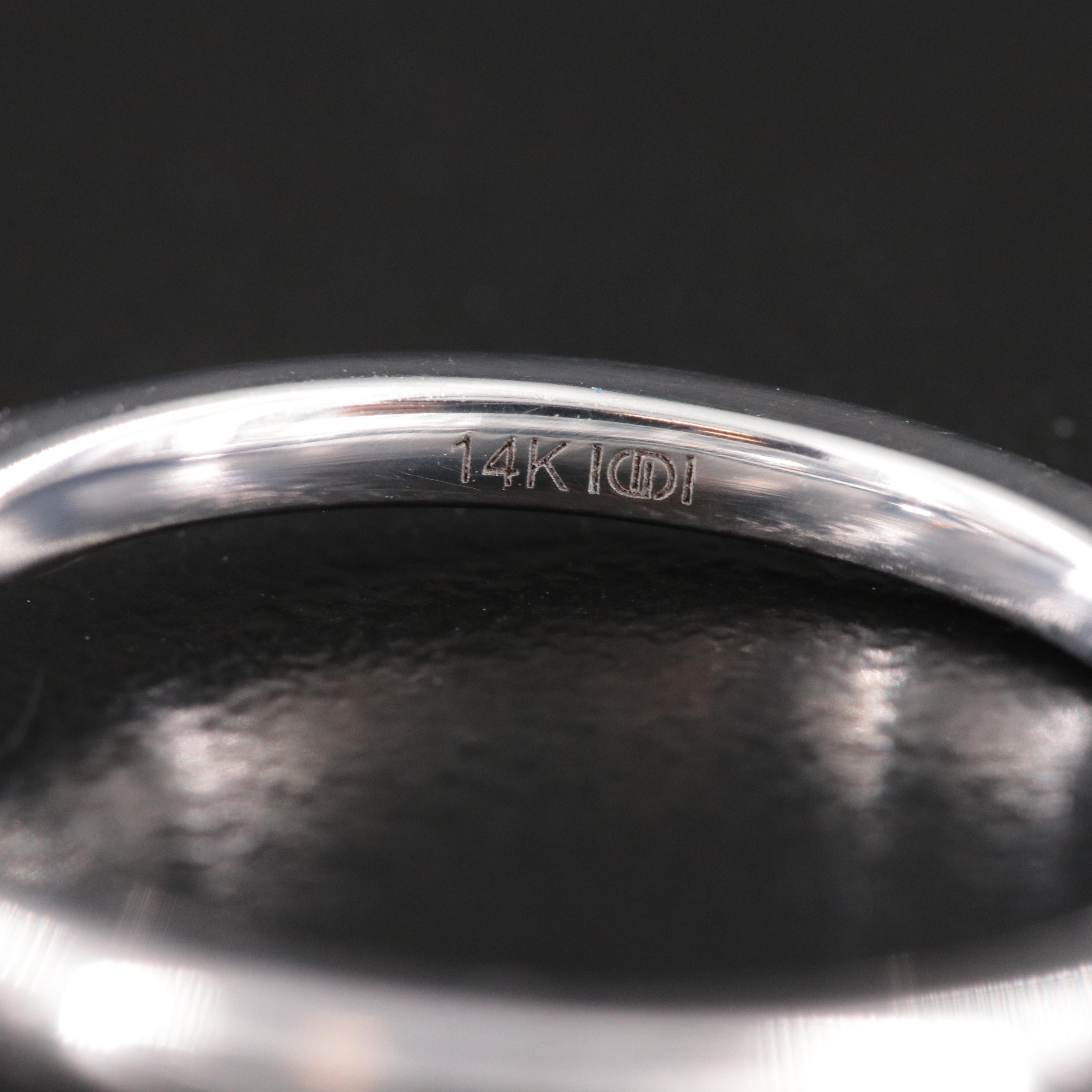 14K 0.72 CT Lab Grown Diamond Solitaire Ring