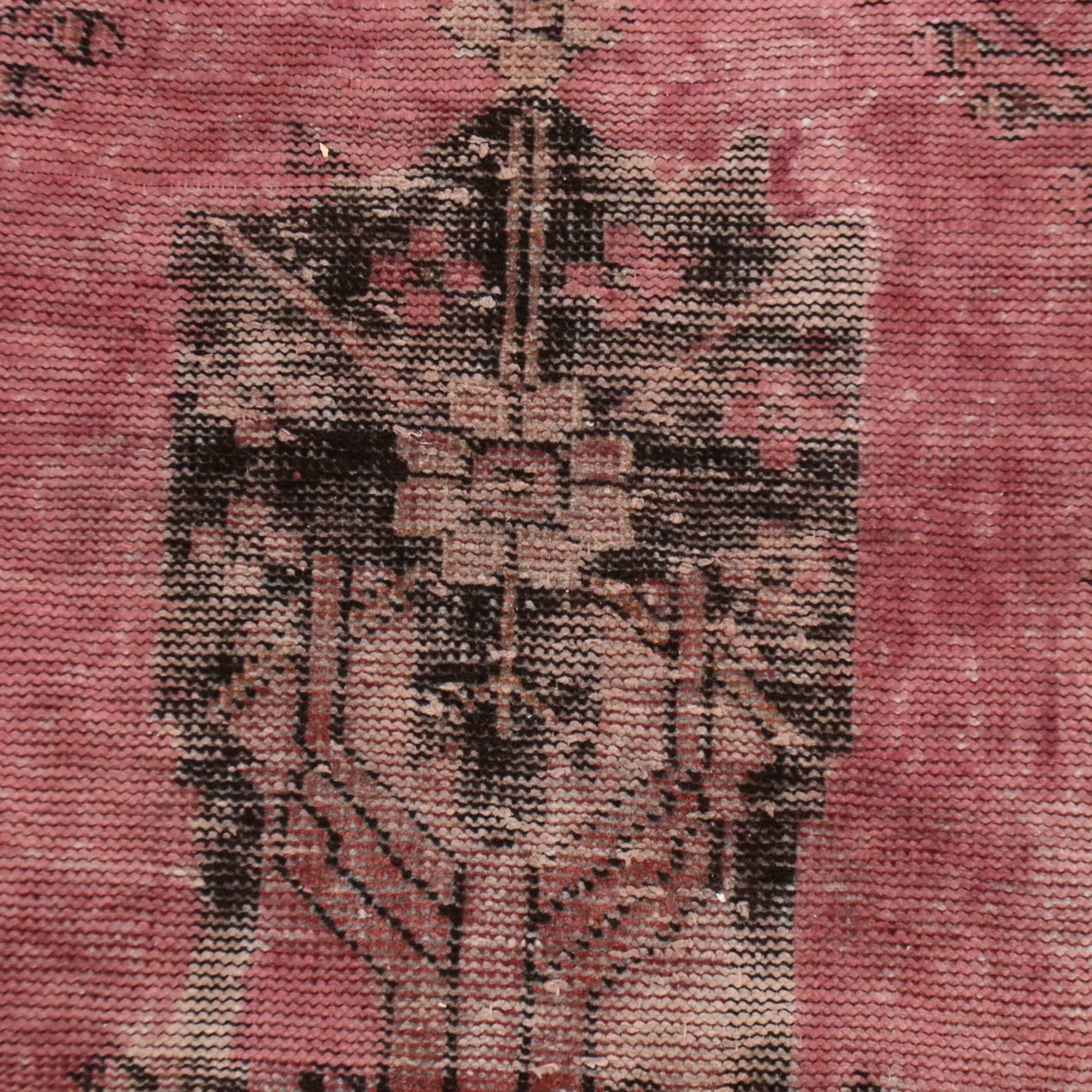 3'10 x 6'4 Hand-Knotted Turkish Baluch Area Rug