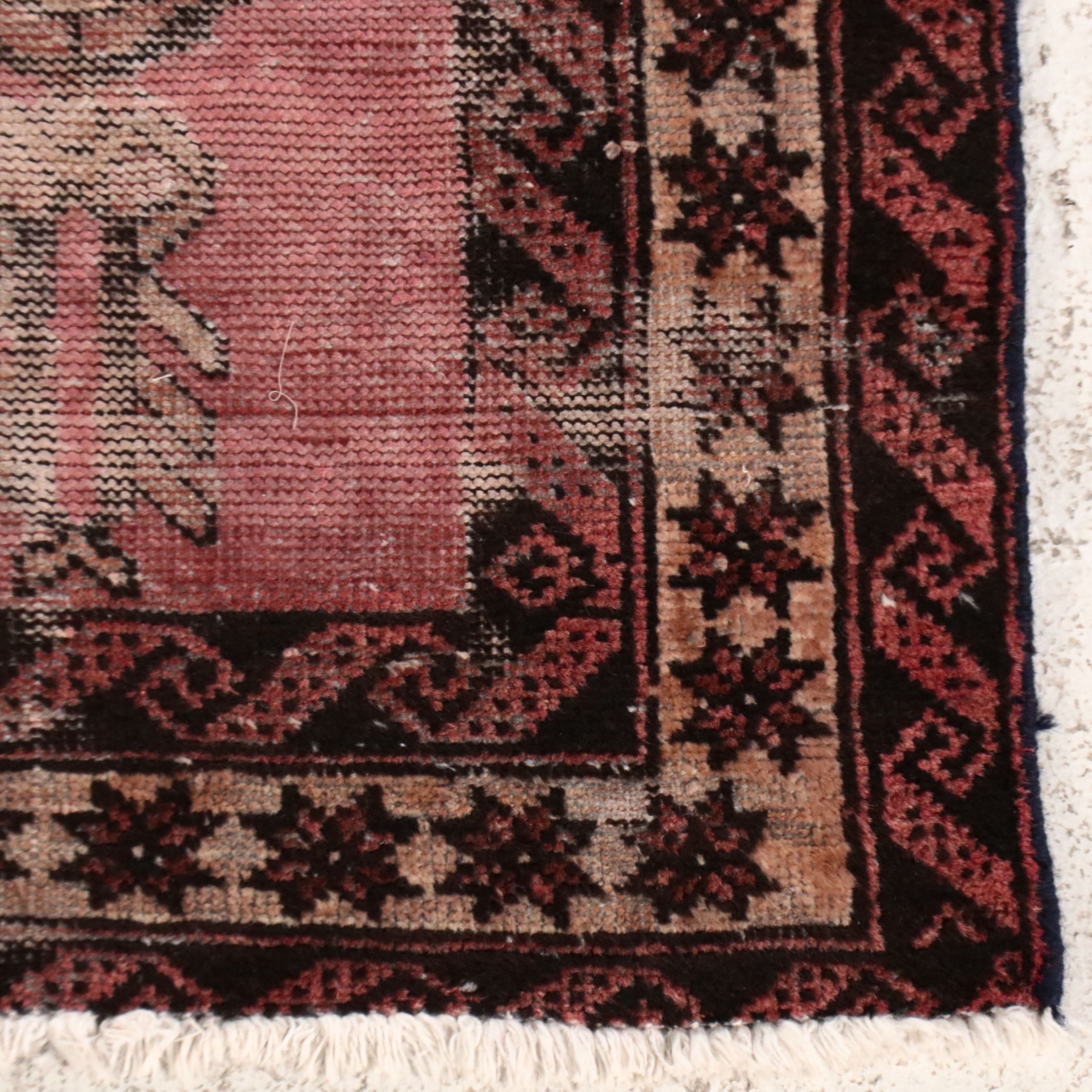 3'10 x 6'4 Hand-Knotted Turkish Baluch Area Rug