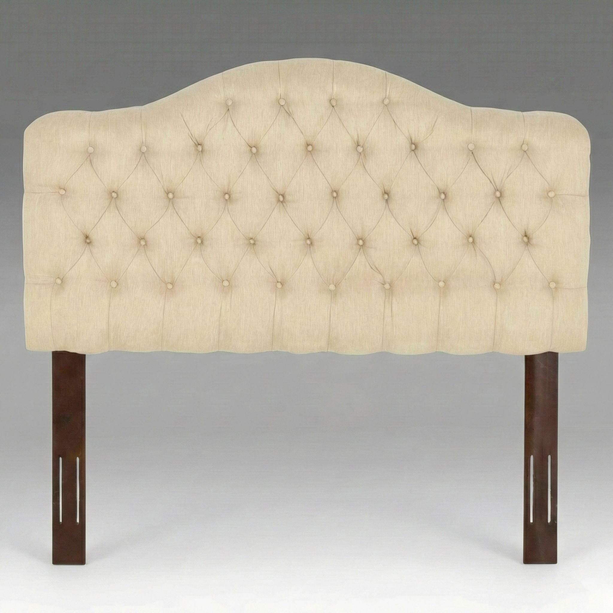 Leggett & Platt Button Tufted Upholstered Convertible Headboard