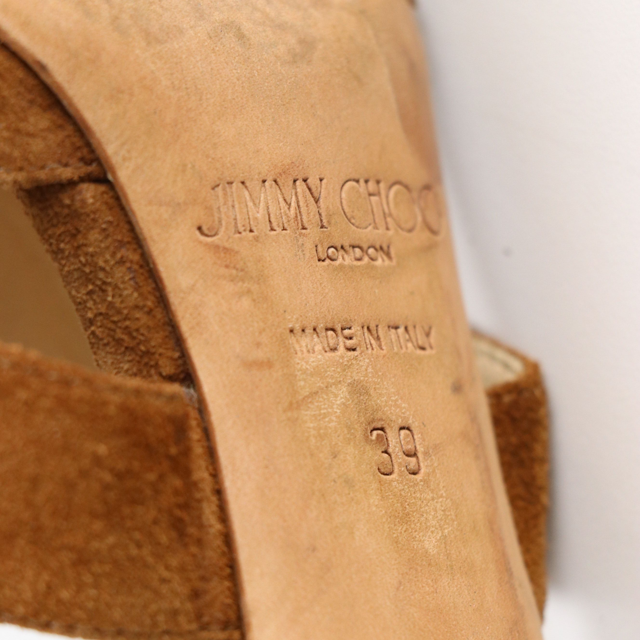 Jimmy Choo Suede Bootie Pumps