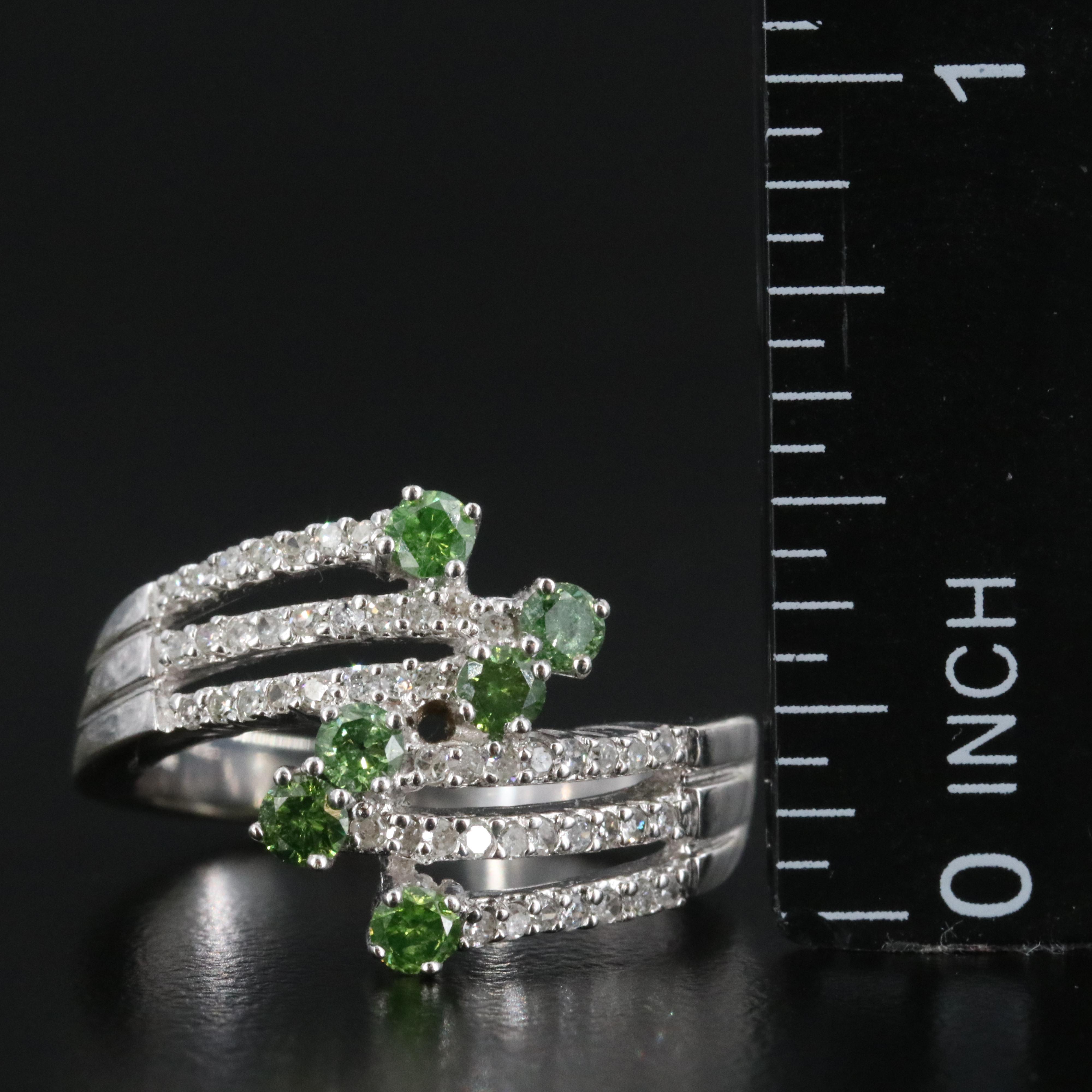 10K 0.73 CTW Diamond Ring