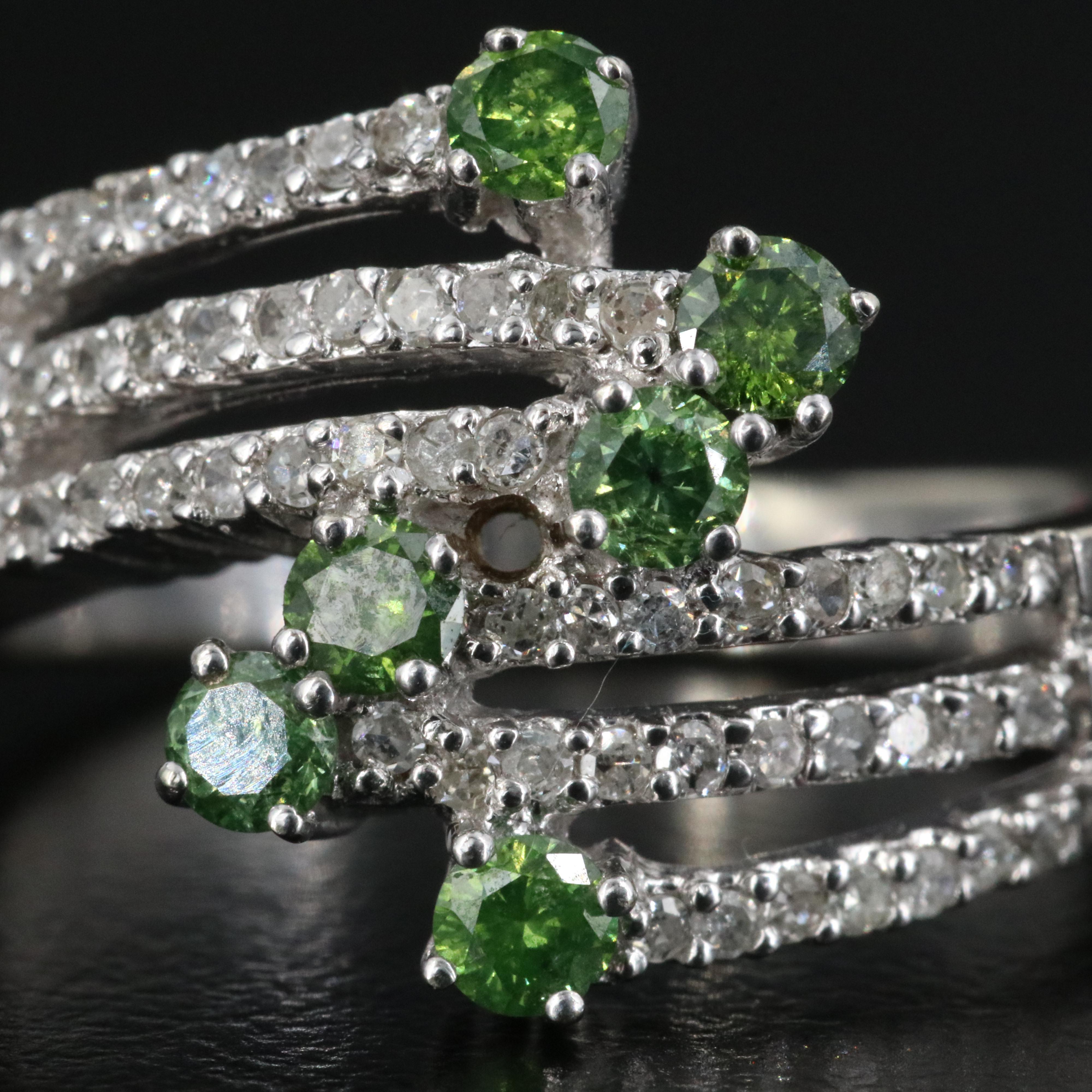 10K 0.73 CTW Diamond Ring