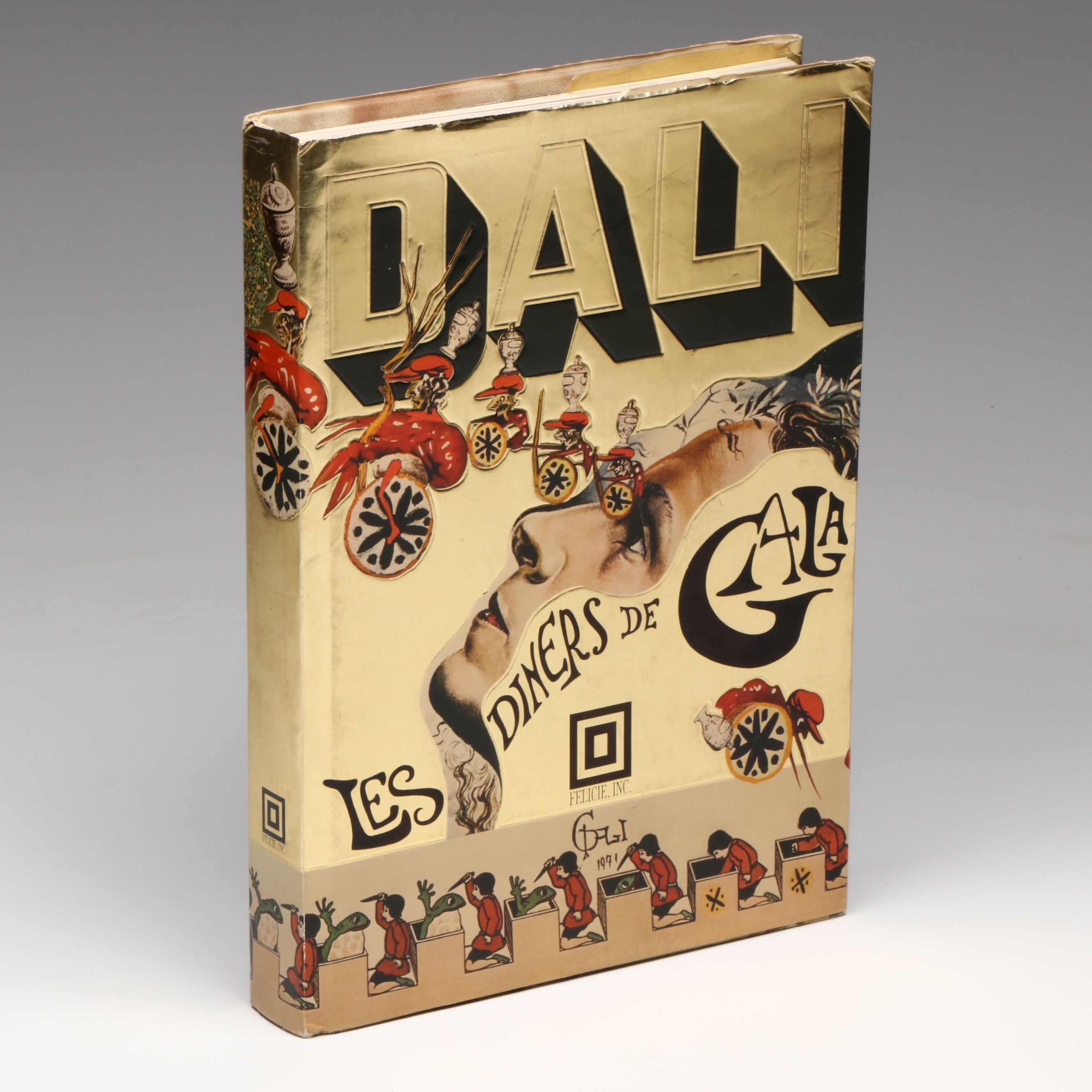 First Edition "Les dîners de Gala" by Salvador Dalí, 1973