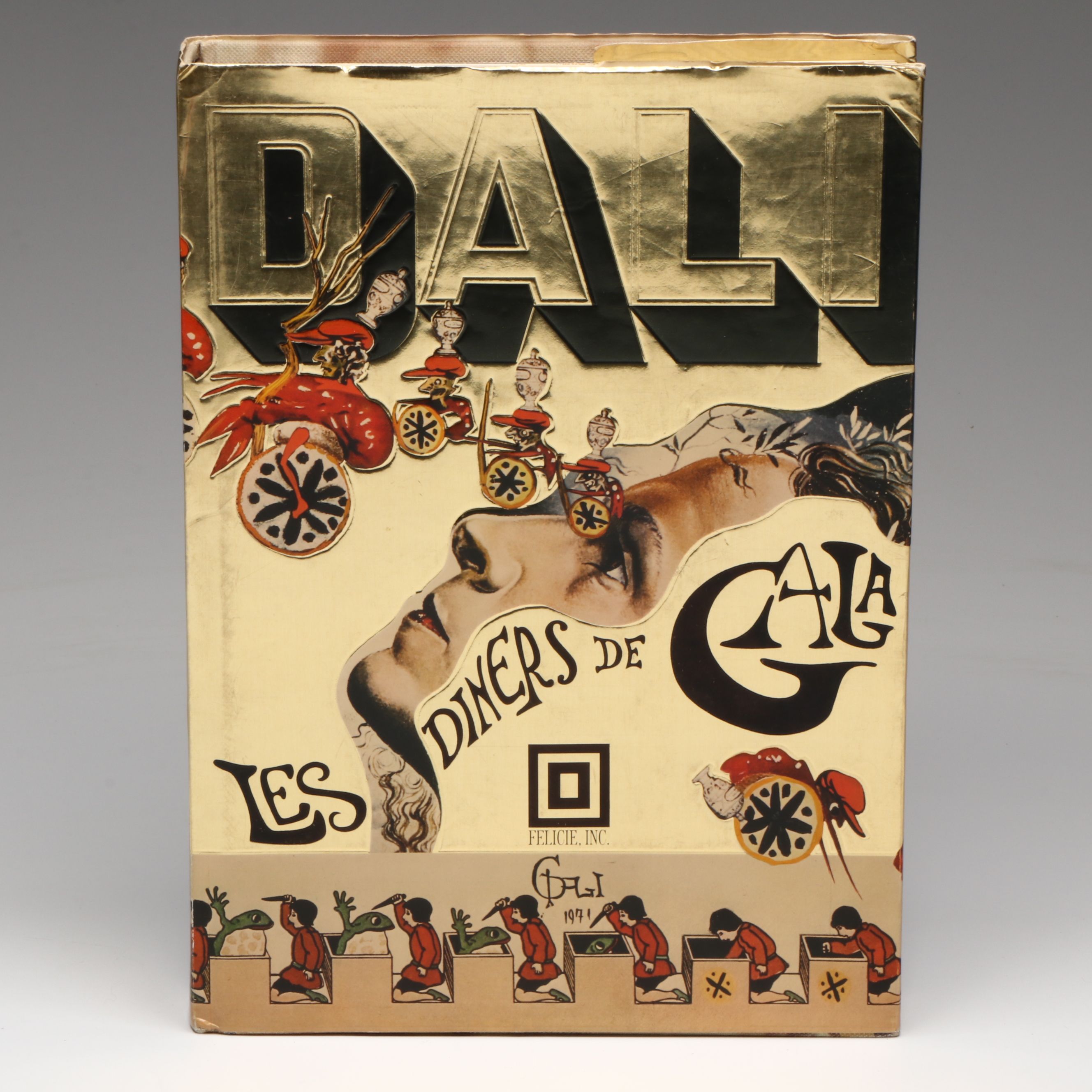 First Edition "Les dîners de Gala" by Salvador Dalí, 1973