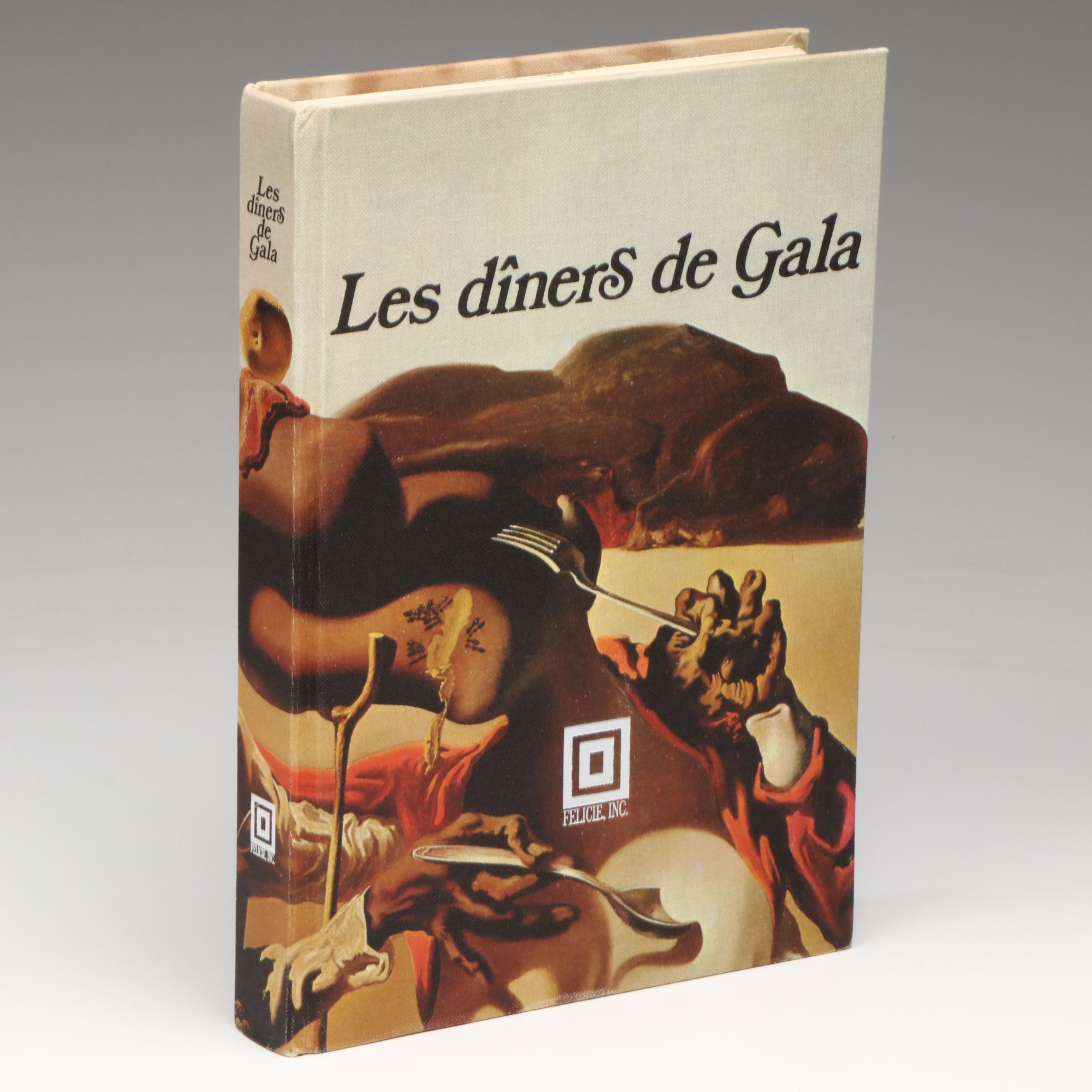 First Edition "Les dîners de Gala" by Salvador Dalí, 1973