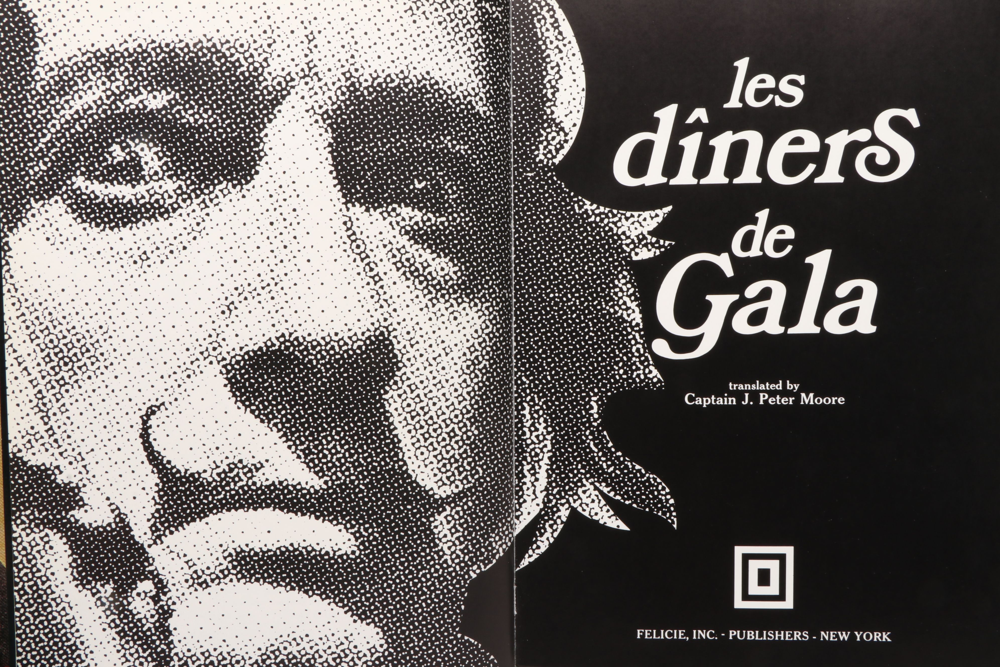 First Edition "Les dîners de Gala" by Salvador Dalí, 1973