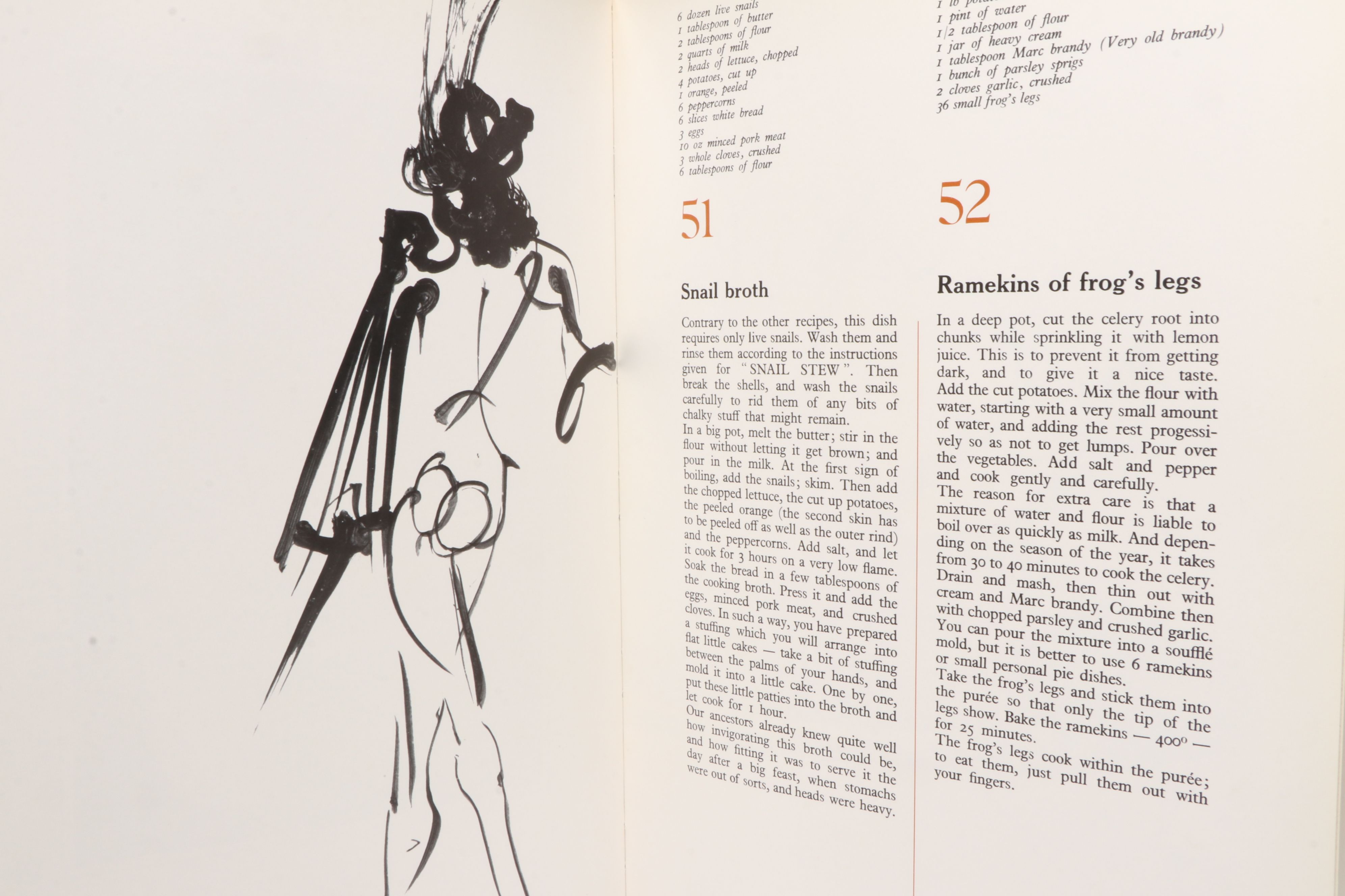 First Edition "Les dîners de Gala" by Salvador Dalí, 1973