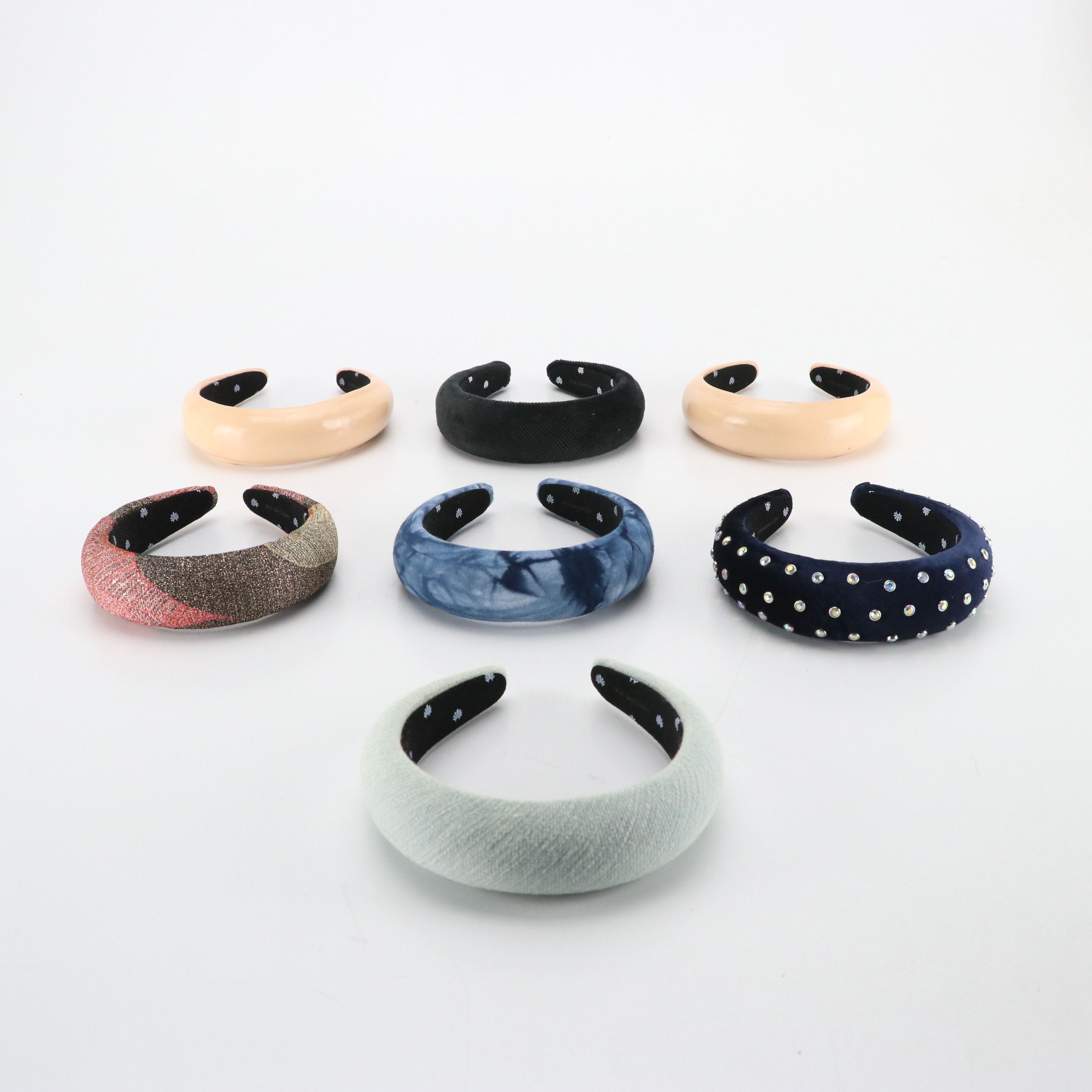 Lele Sadoughi Headbands in Fabric and Faux Patent Leather