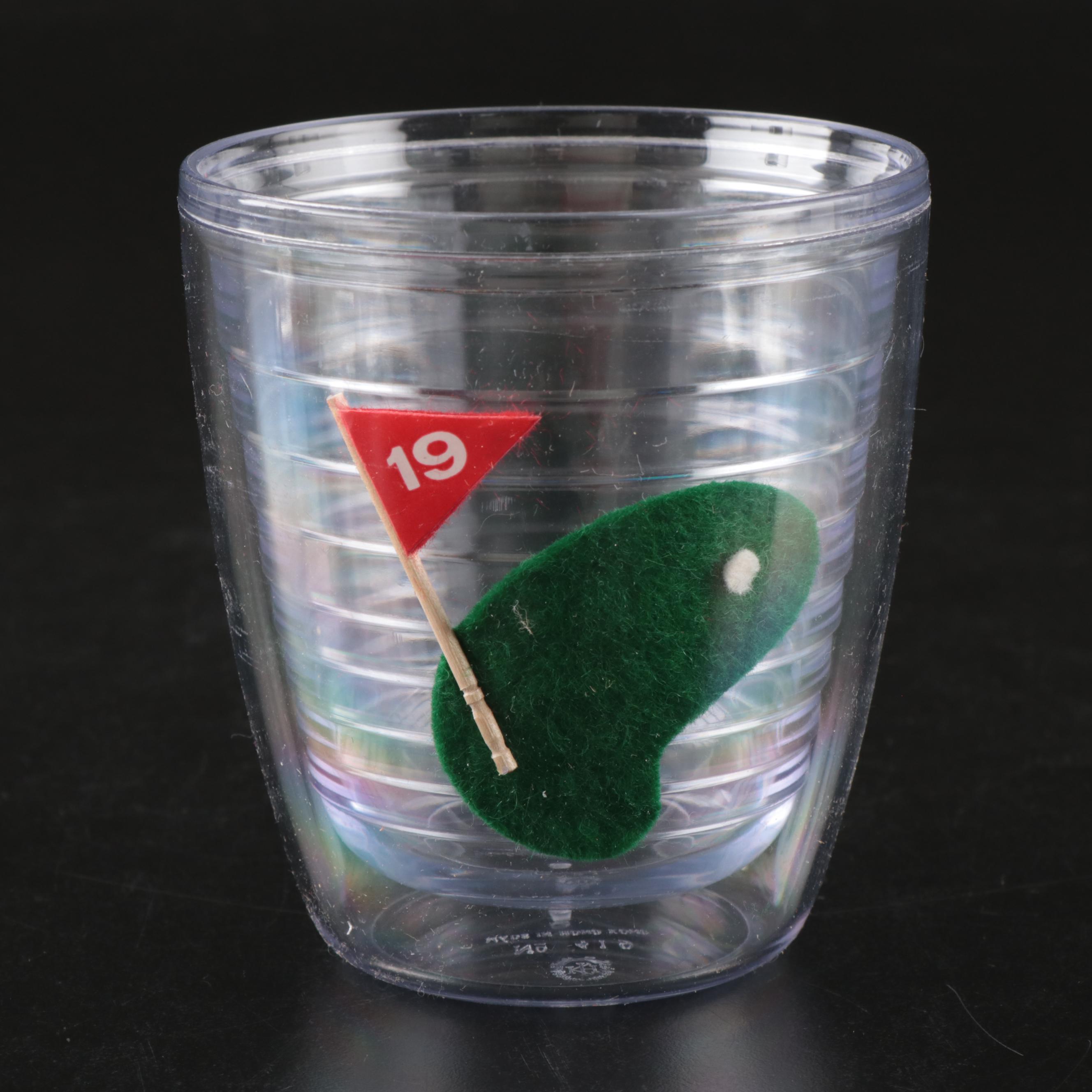 Stuart "Fairway" China Dinnerware with Other Golf-Themed Cups and Wine Opener