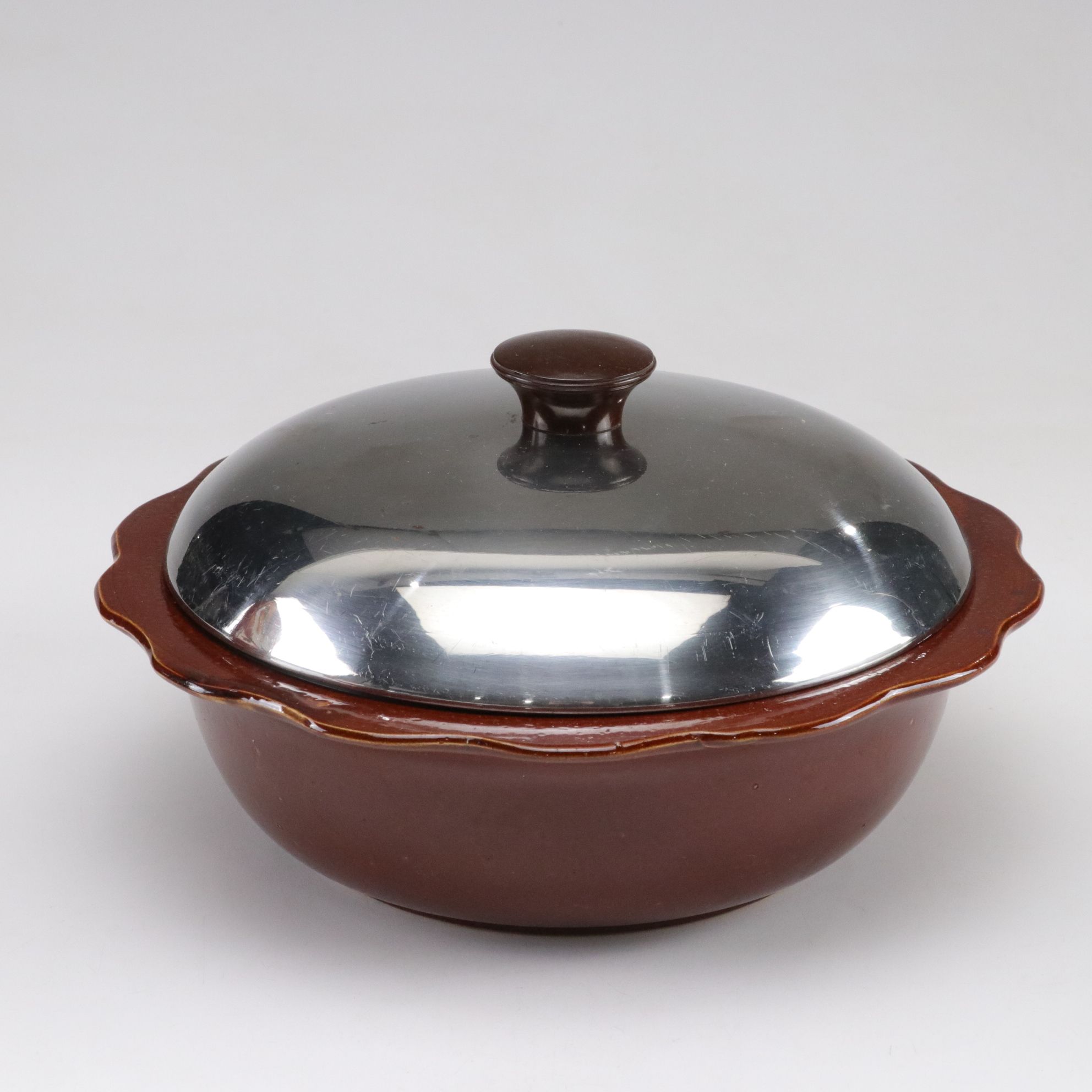 West Bend "Heat Rite" Hot Plate & Bean Pot with Louçarte White Tureen & More