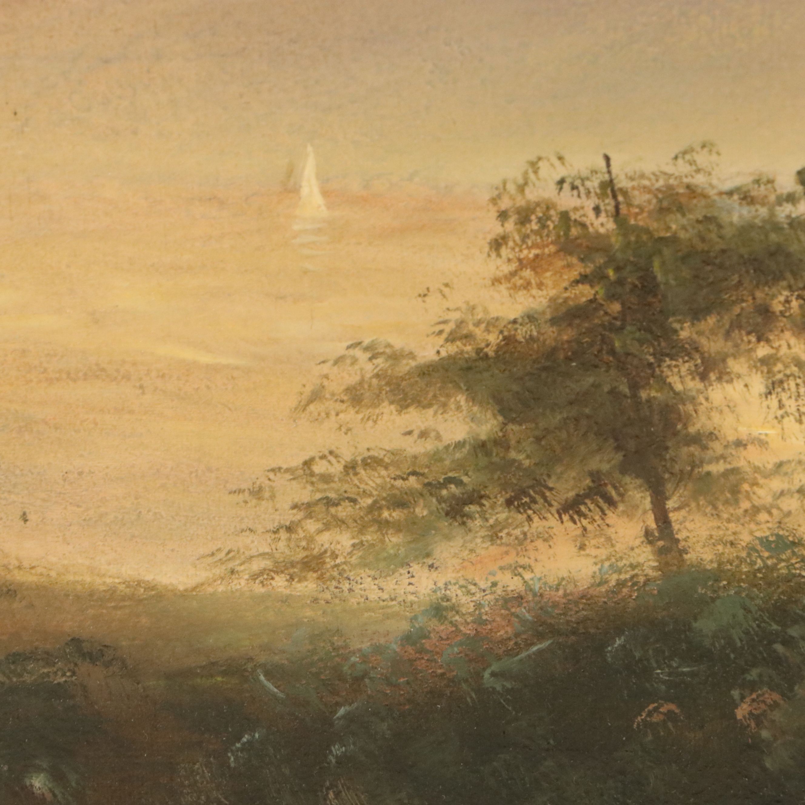 Copy Oil Painting After Ivan Konstantinovich Aivazovsky "The Bay of Naples"