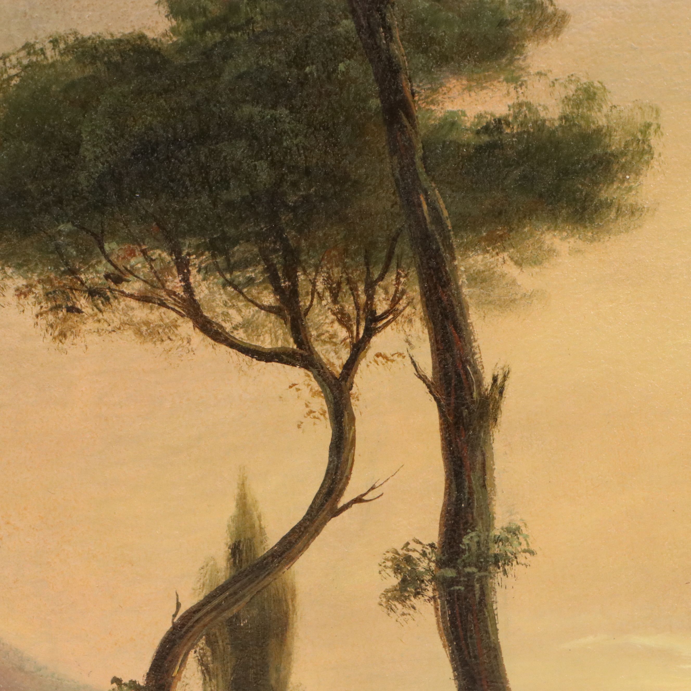 Copy Oil Painting After Ivan Konstantinovich Aivazovsky "The Bay of Naples"