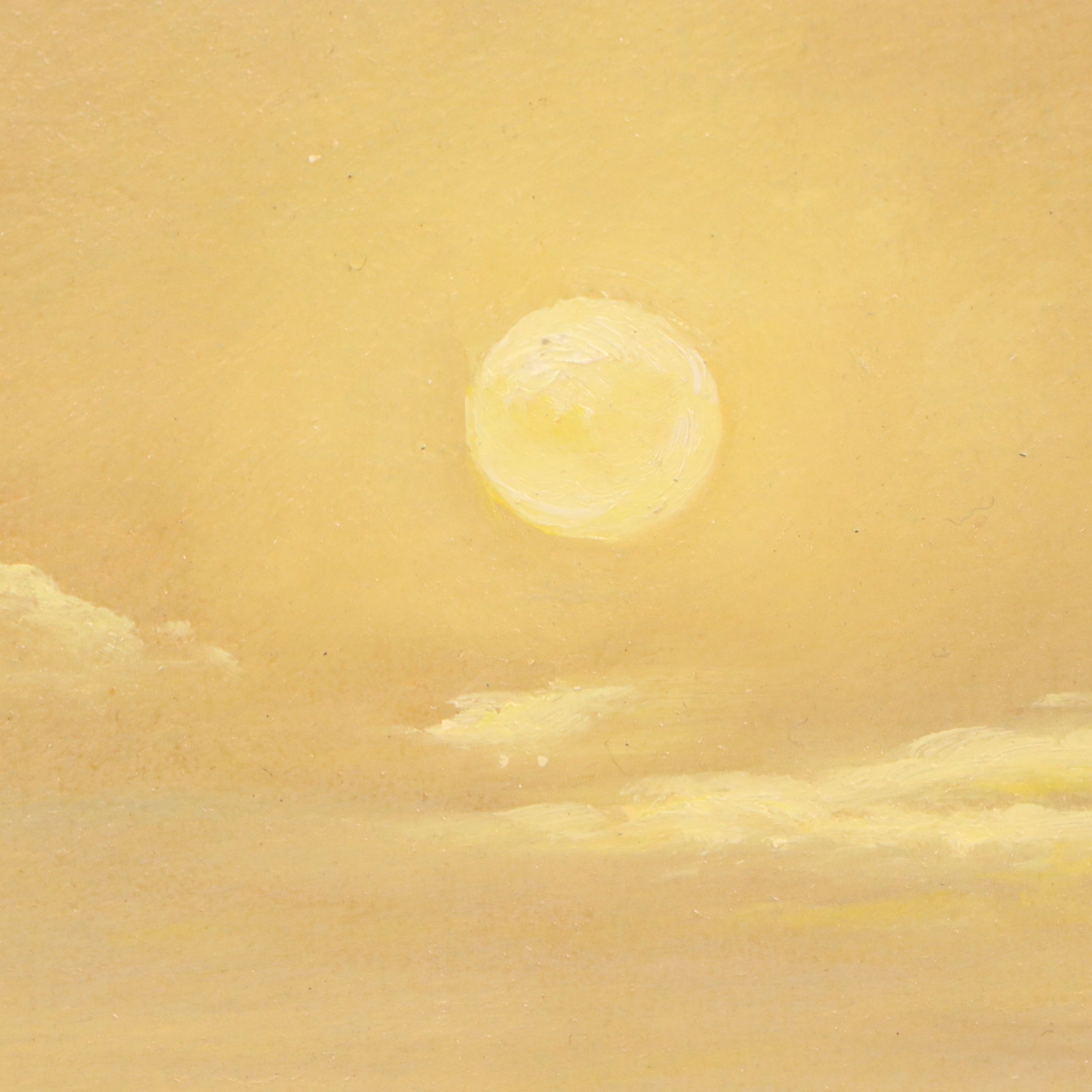 Copy Oil Painting After Ivan Konstantinovich Aivazovsky "The Bay of Naples"