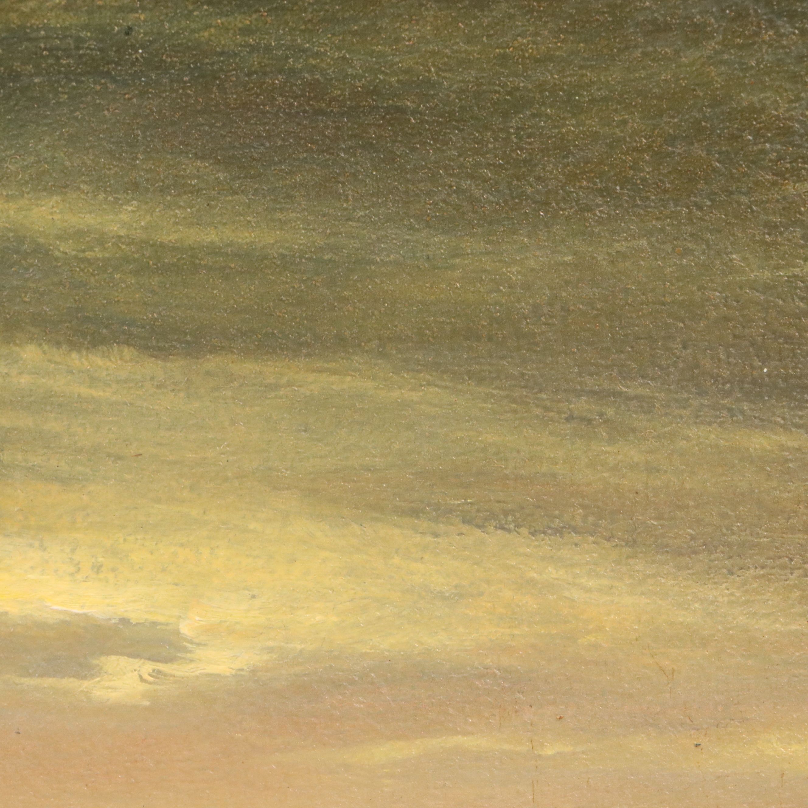 Copy Oil Painting After Ivan Konstantinovich Aivazovsky "The Bay of Naples"