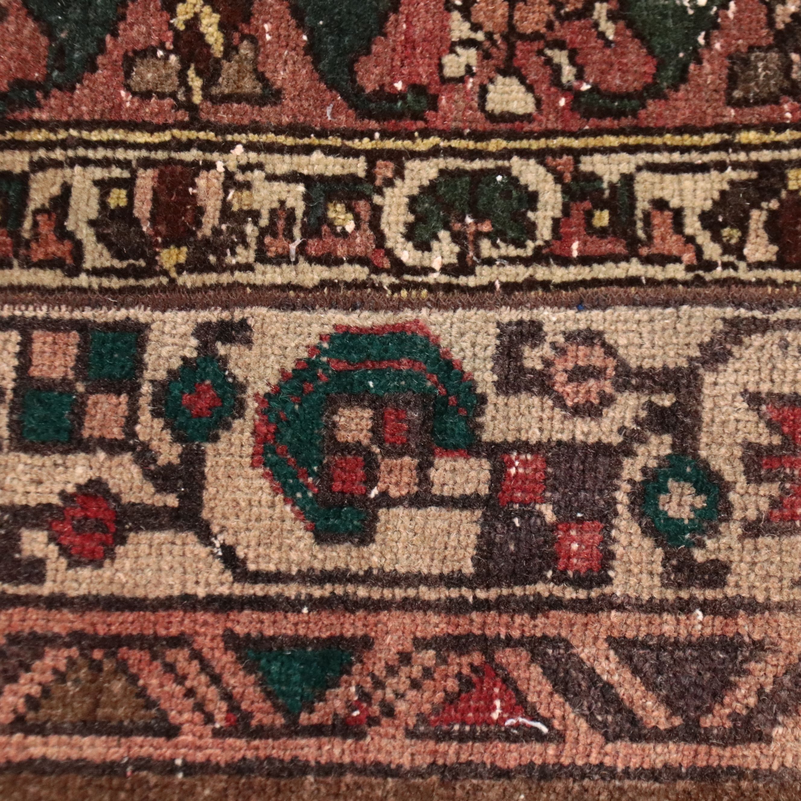 2'10 x 5' Hand-Knotted and Assembled Persian Style Panel Accent Rug