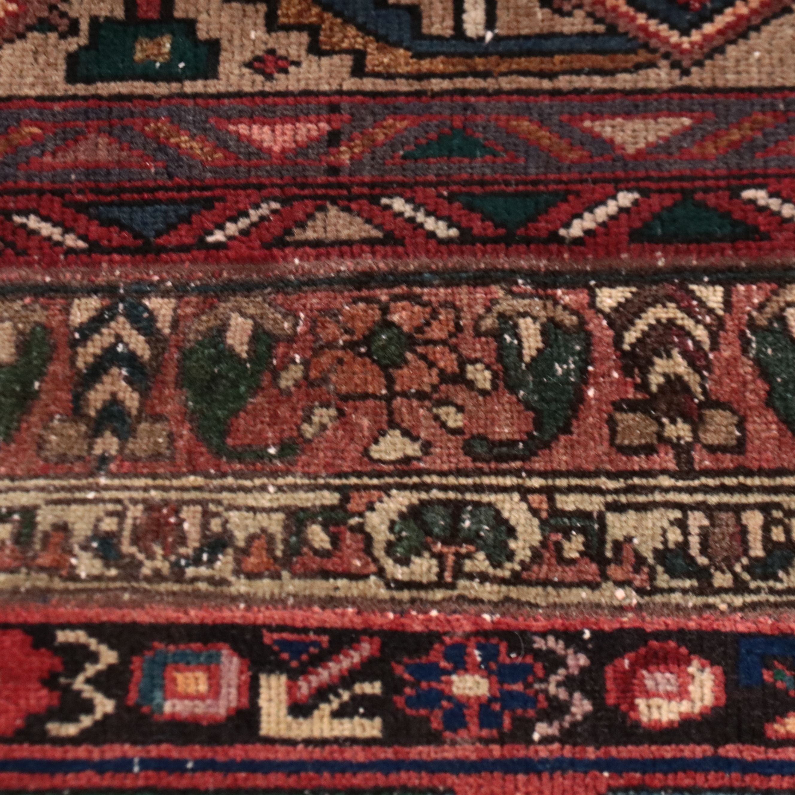 2'10 x 5' Hand-Knotted and Assembled Persian Style Panel Accent Rug