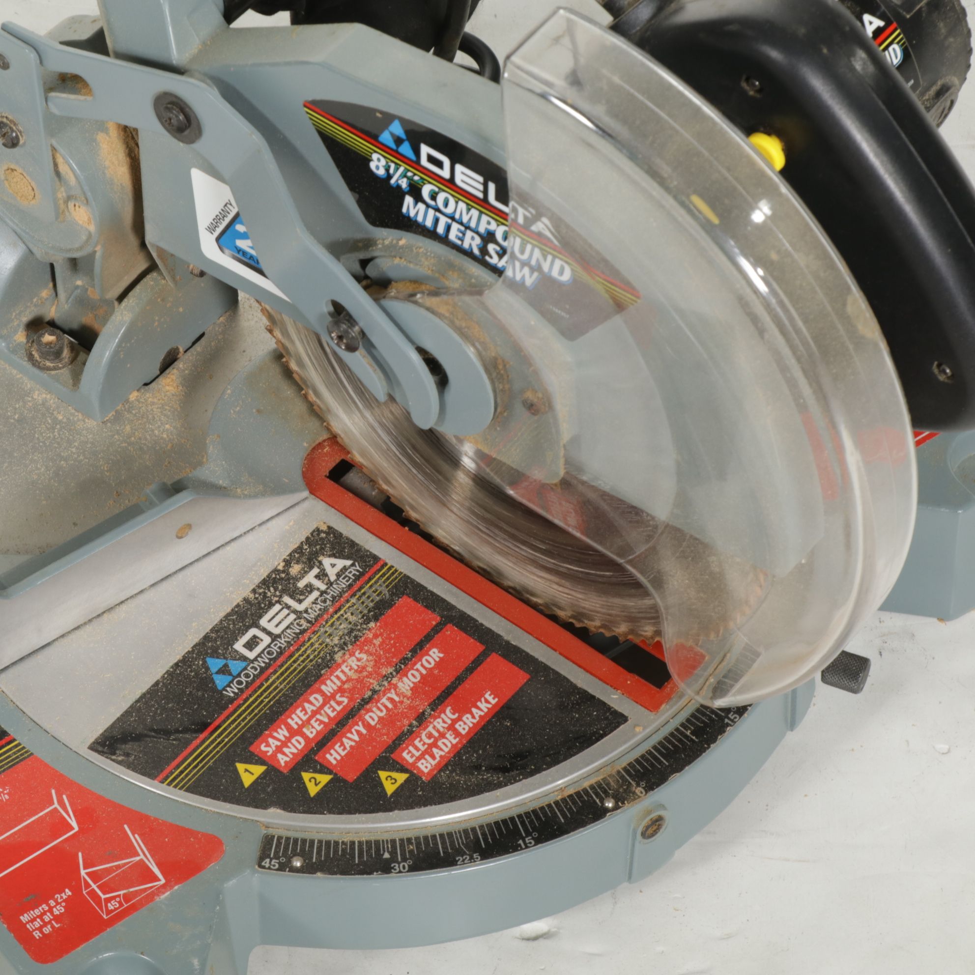 Delta 8.25-Inch Compound Miter Saw and Band Saw