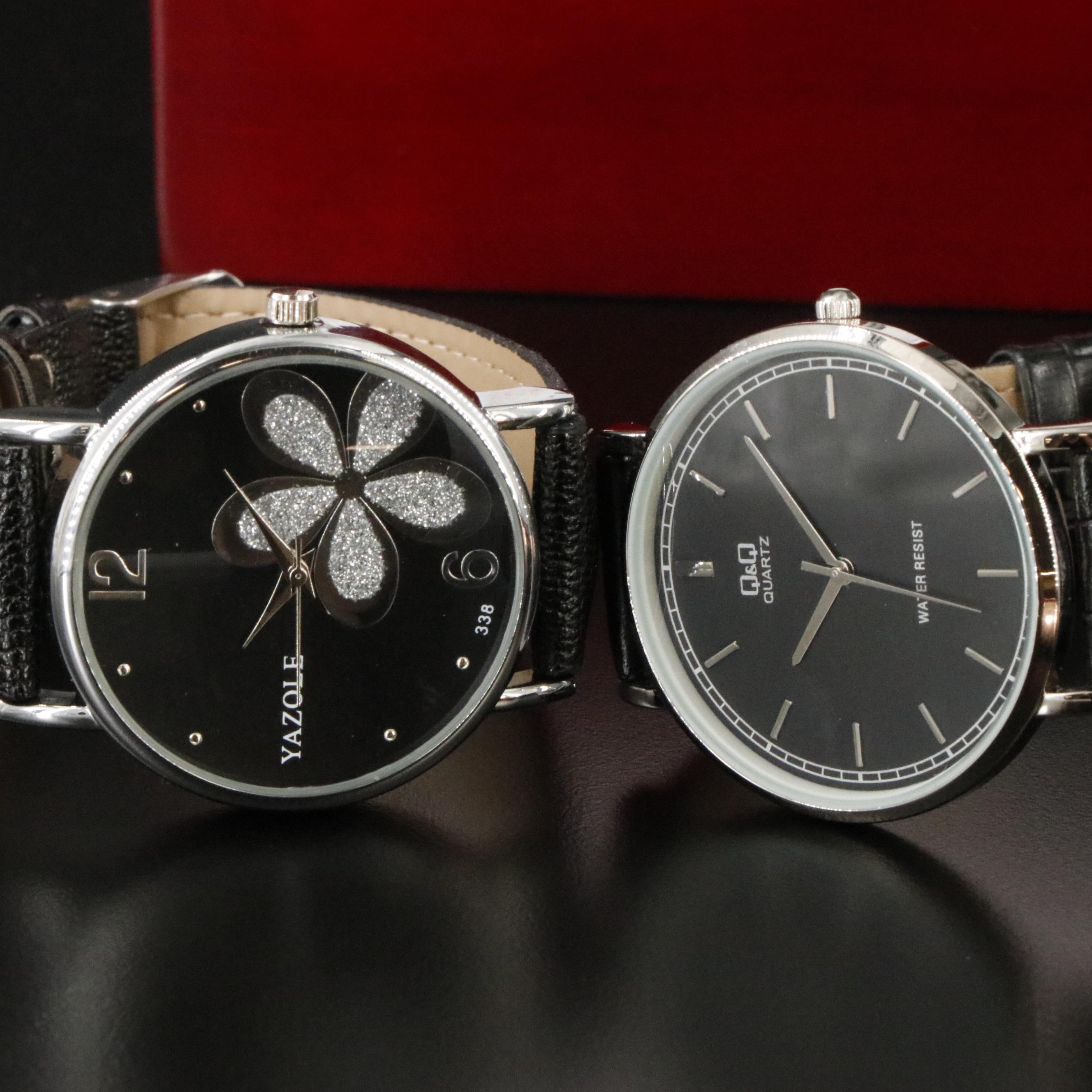 Collection of Quartz Watches Featuring Helbros