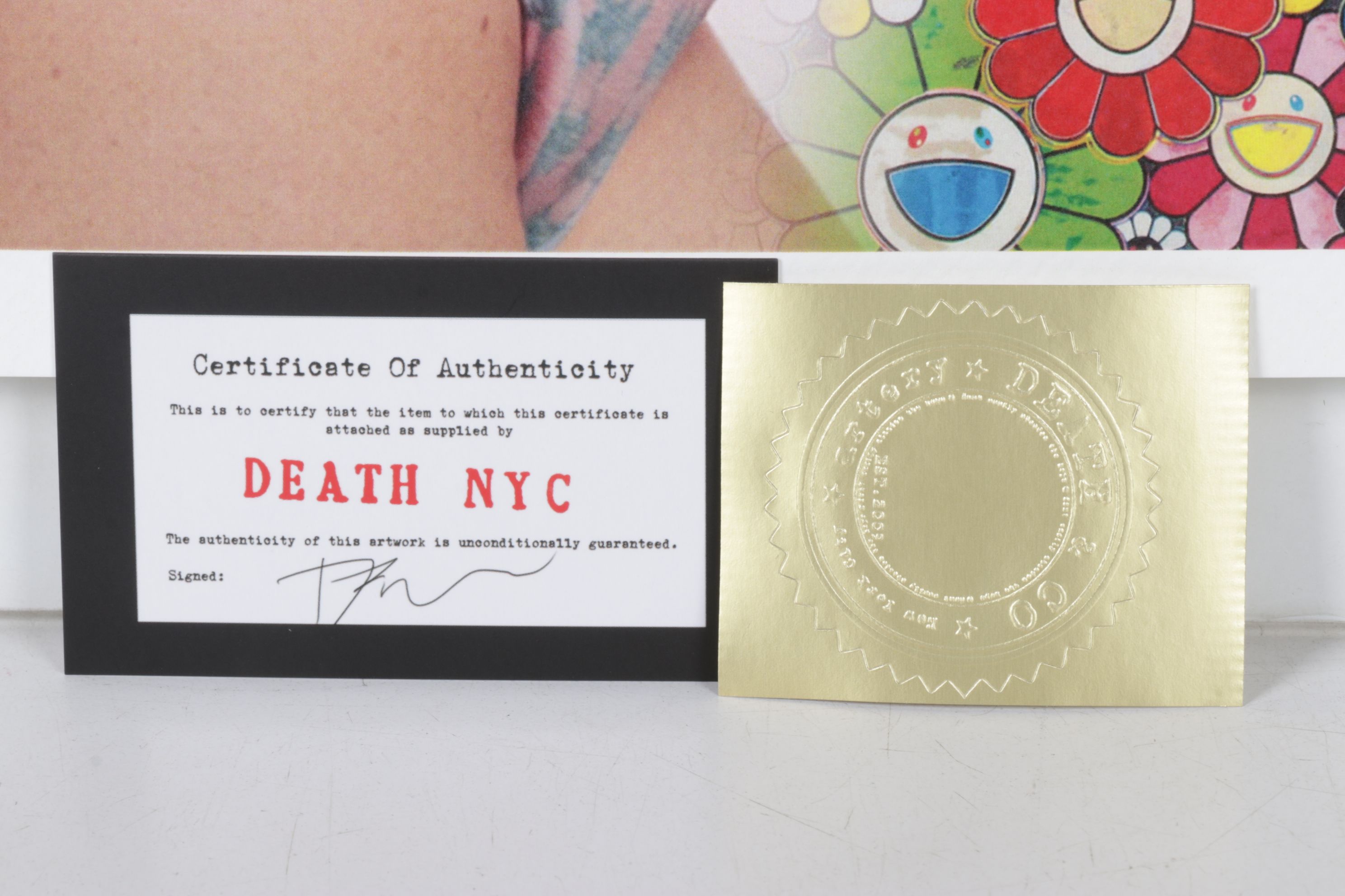 Death NYC Pop Art Graphic Print Homage to Marilyn Monroe x LV x Murakami, 2025