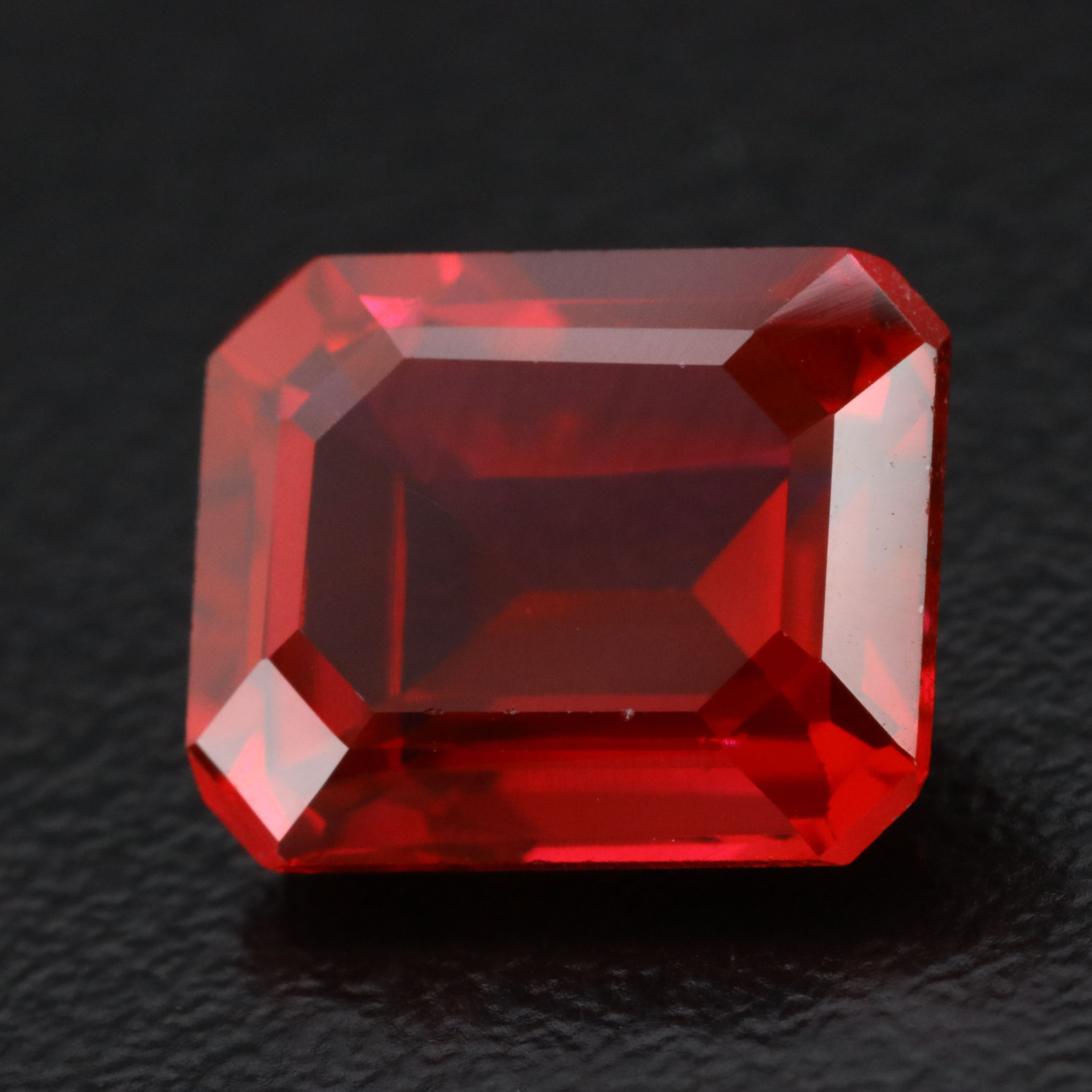 Loose 6.60 CT Lab Grown Ruby