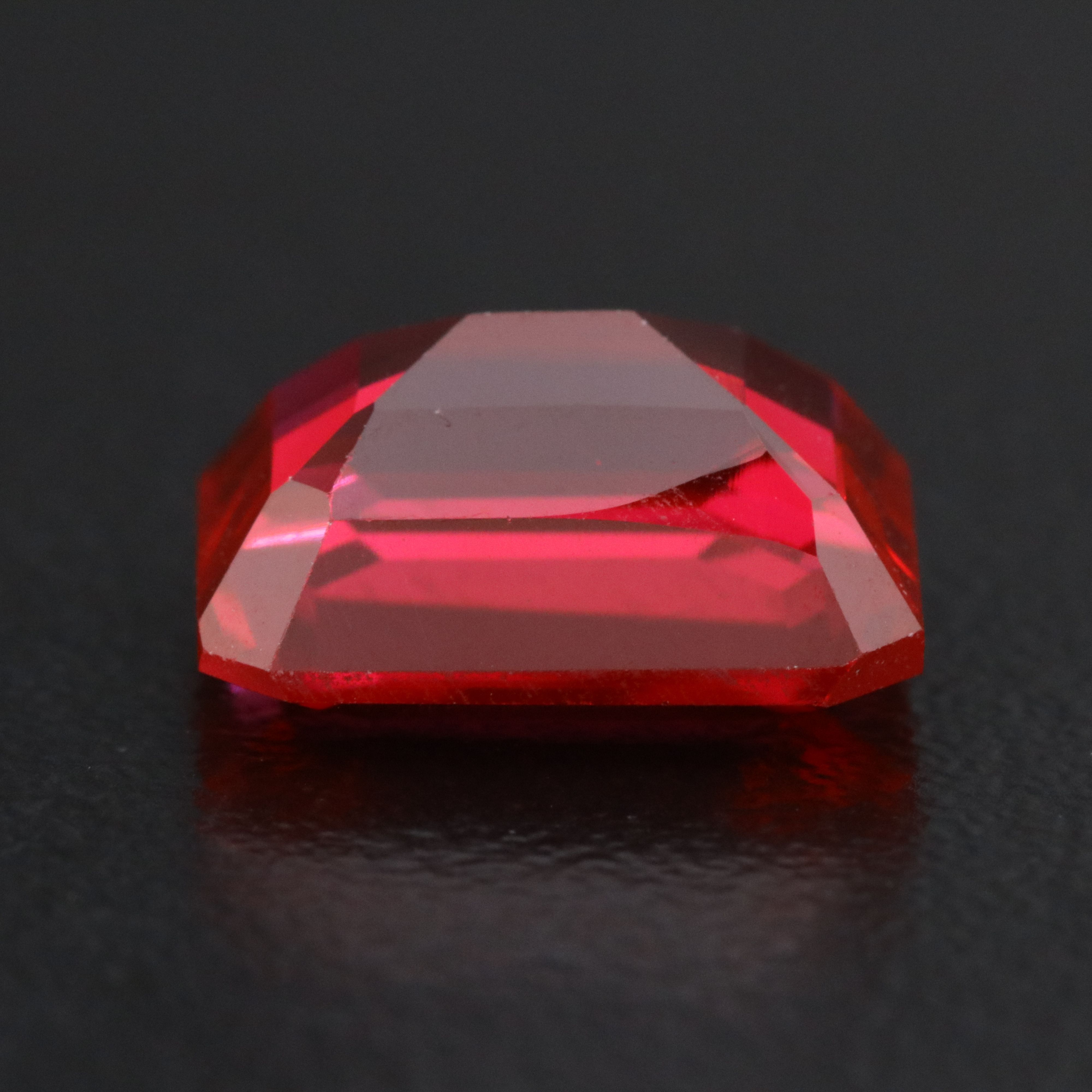 Loose 6.60 CT Lab Grown Ruby